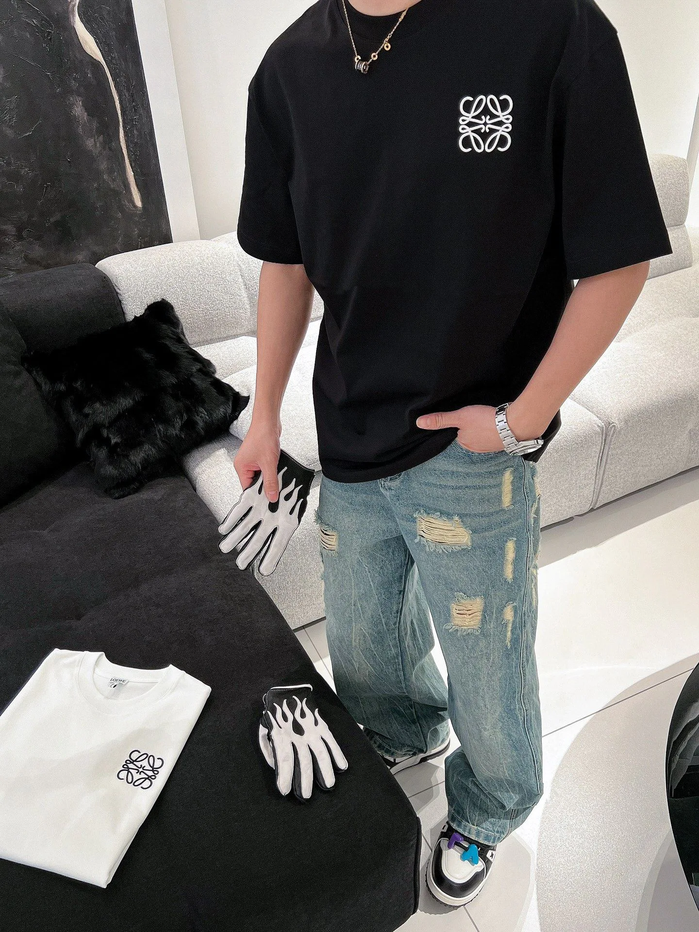 Футболки Мужские Loewe 20242