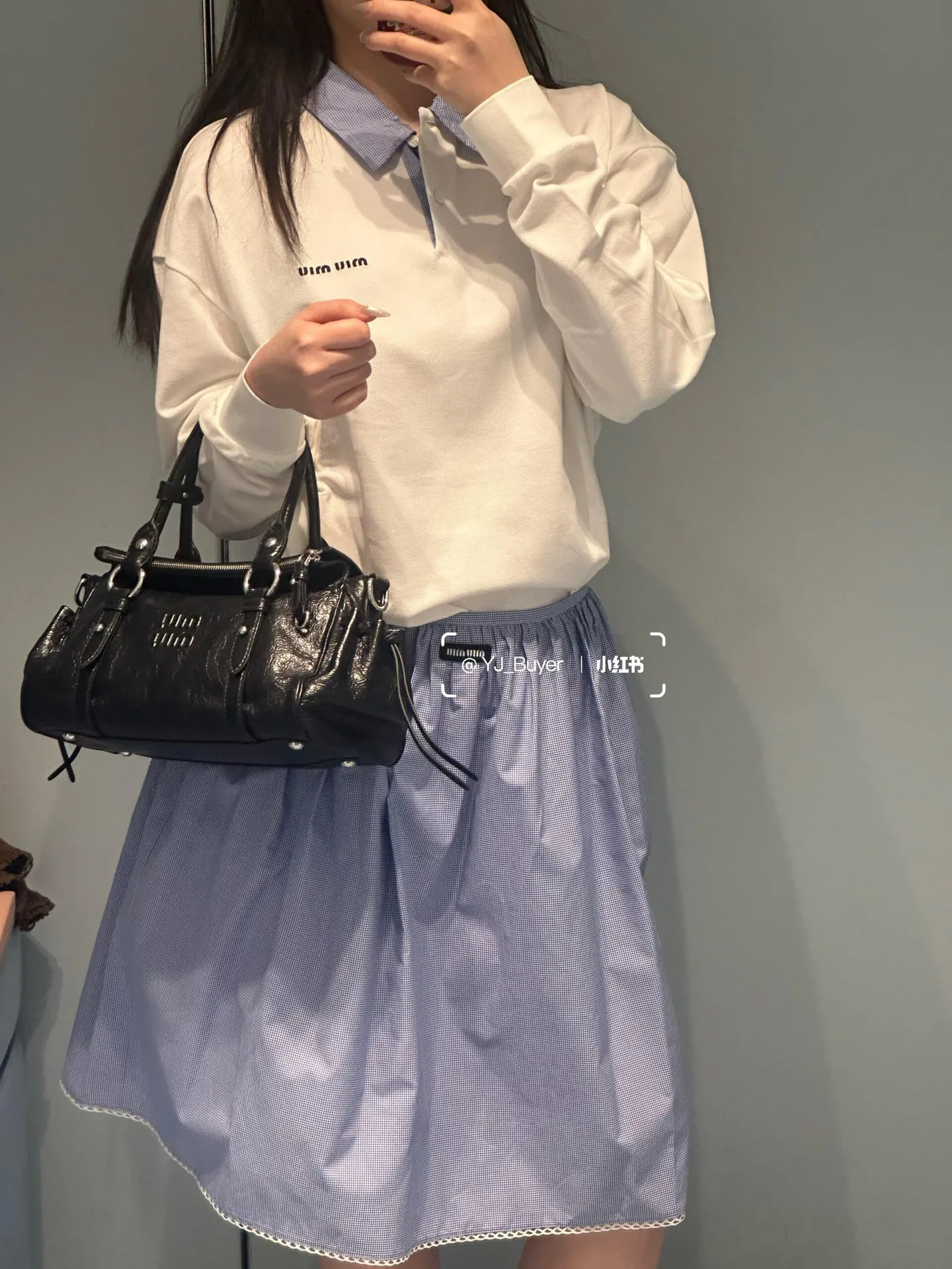 Лонгсливы Женские Miu Miu 11574011