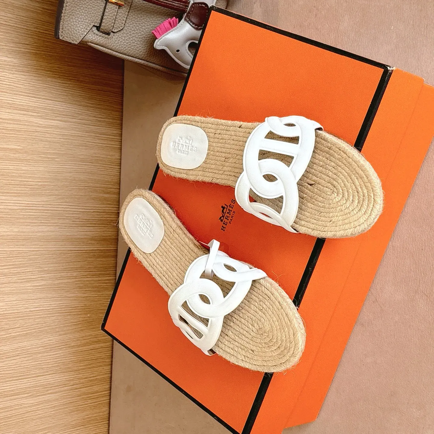 Шлепанцы Женские Hermes 491341