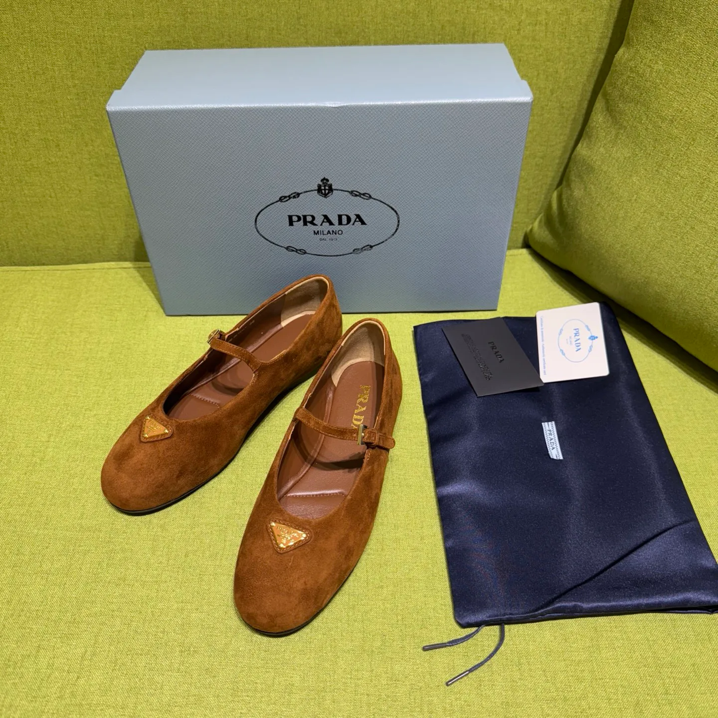 Балетки Женские Prada 113656