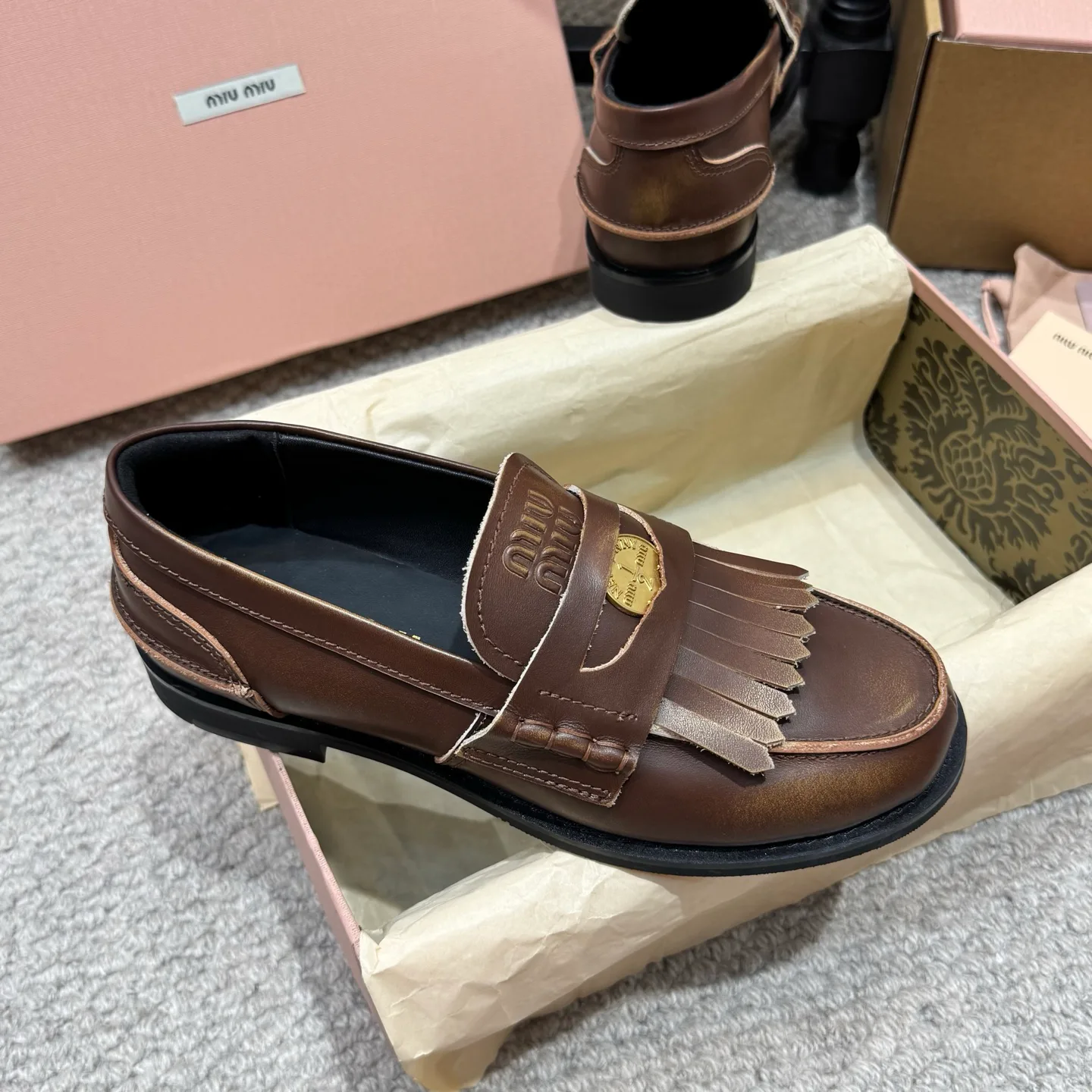 Лоферы И Мокасины Женские Miu Miu 18337071