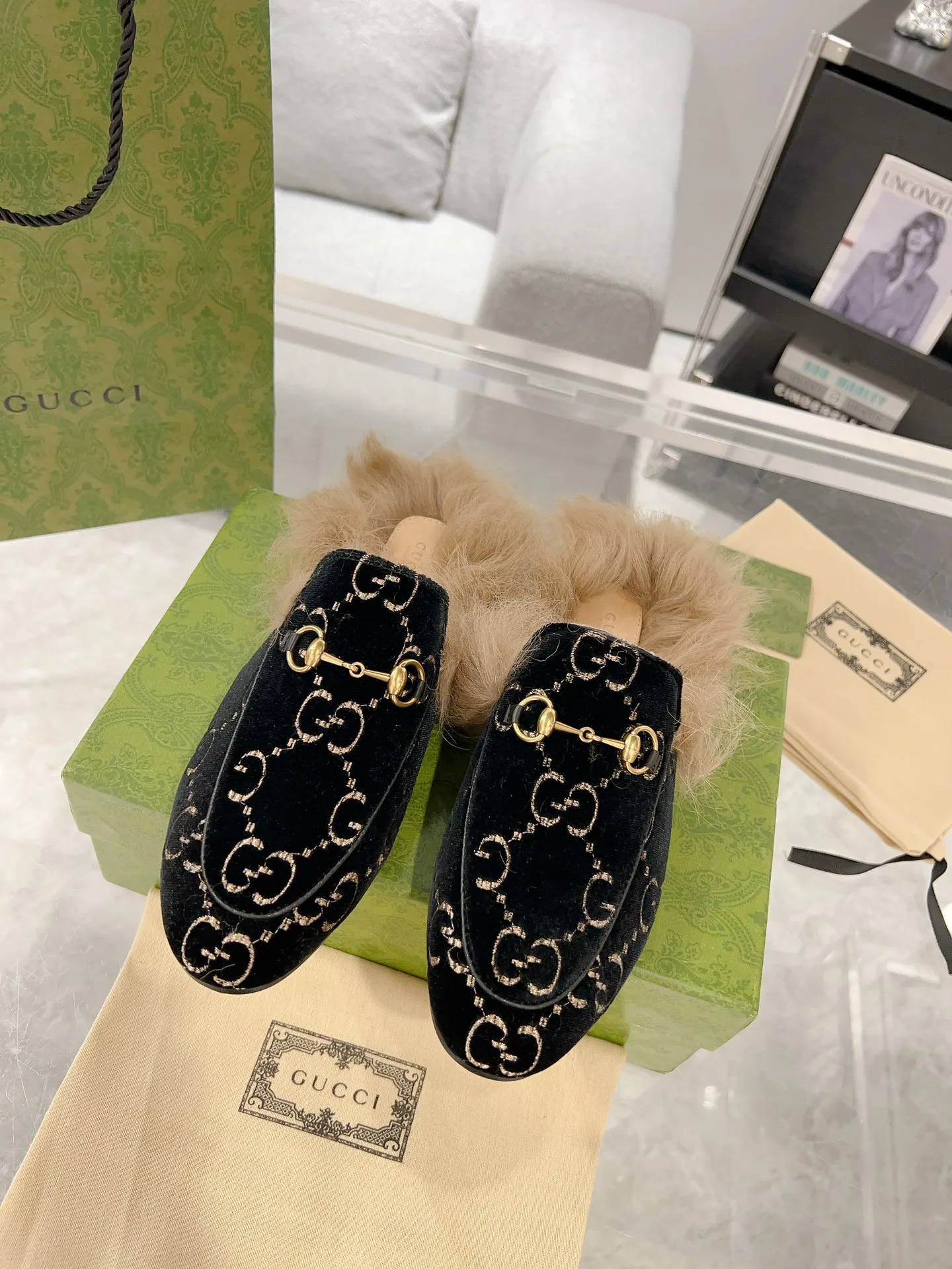 Лоферы И Мокасины Женские Gucci 18414238