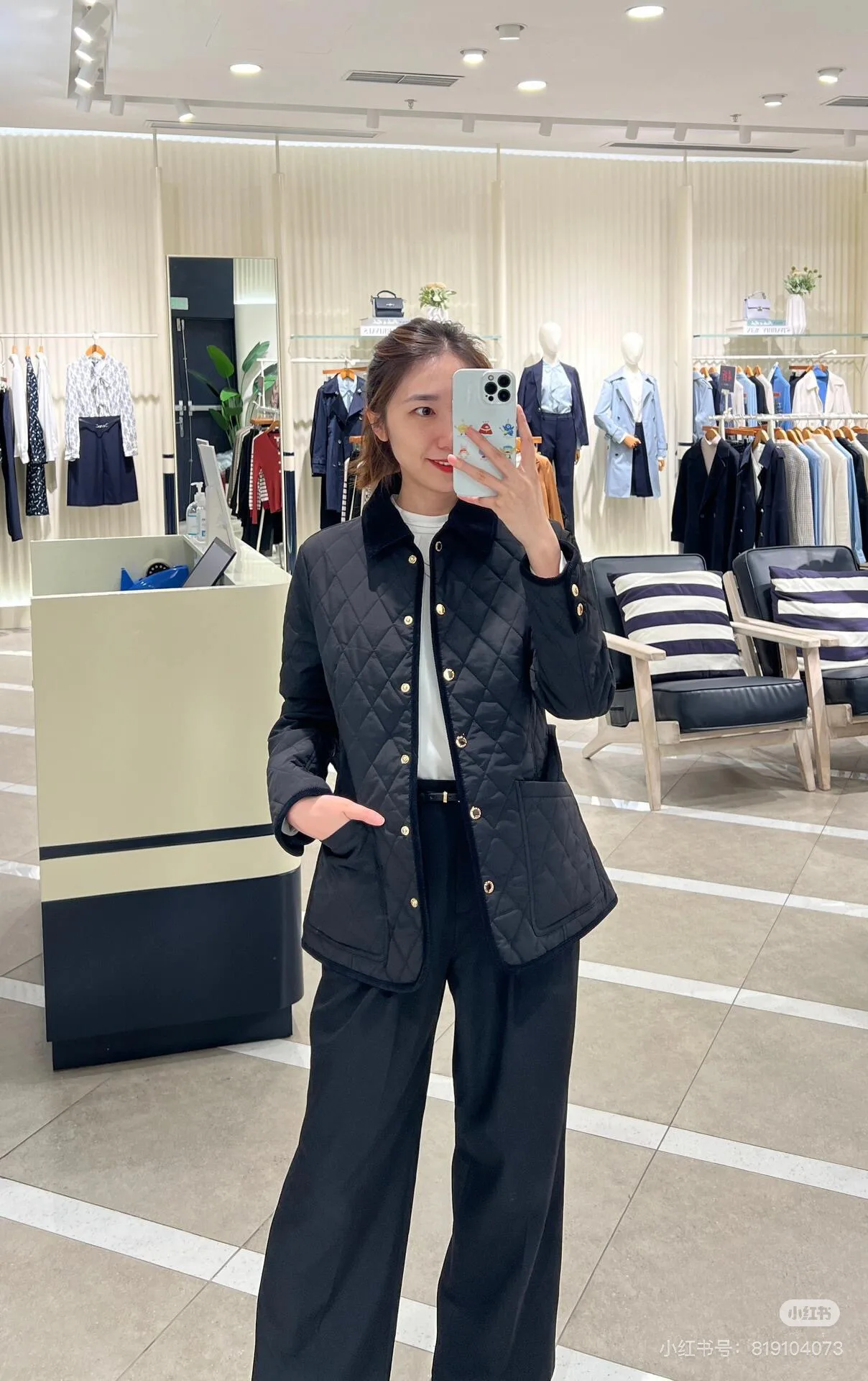 Куртки И Пуховики Женские Burberry 1074762