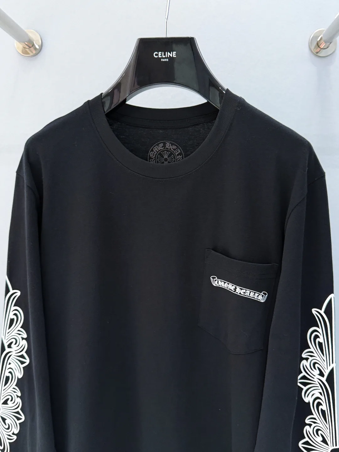 Лонгсливы Женские Chrome Hearts 5784025