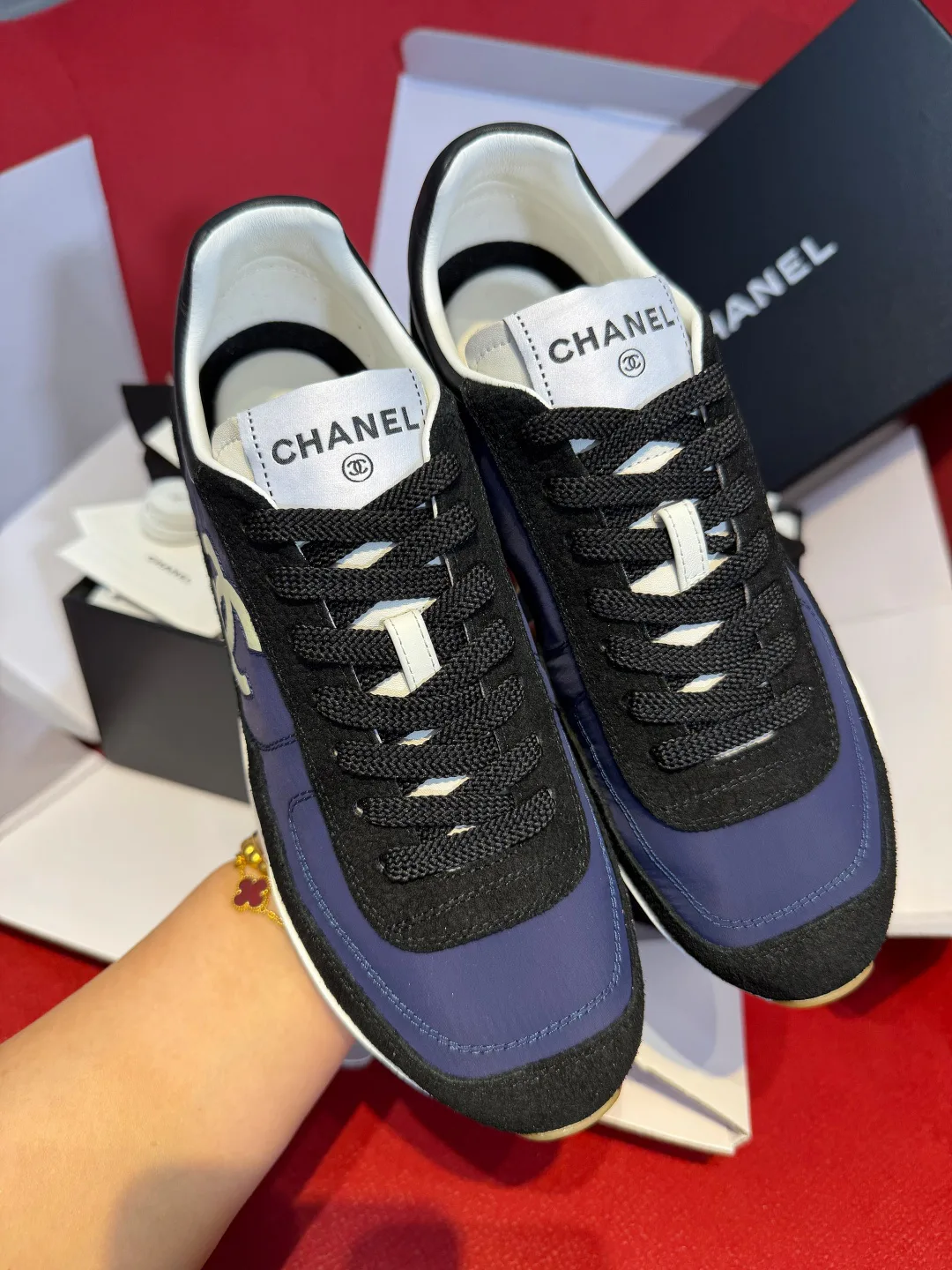 Кроссовки Женские Chanel 12789337