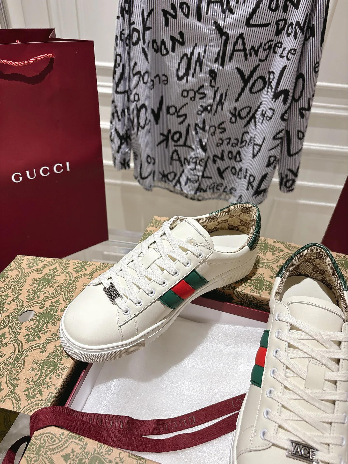 Кеды Женские Gucci 22066
