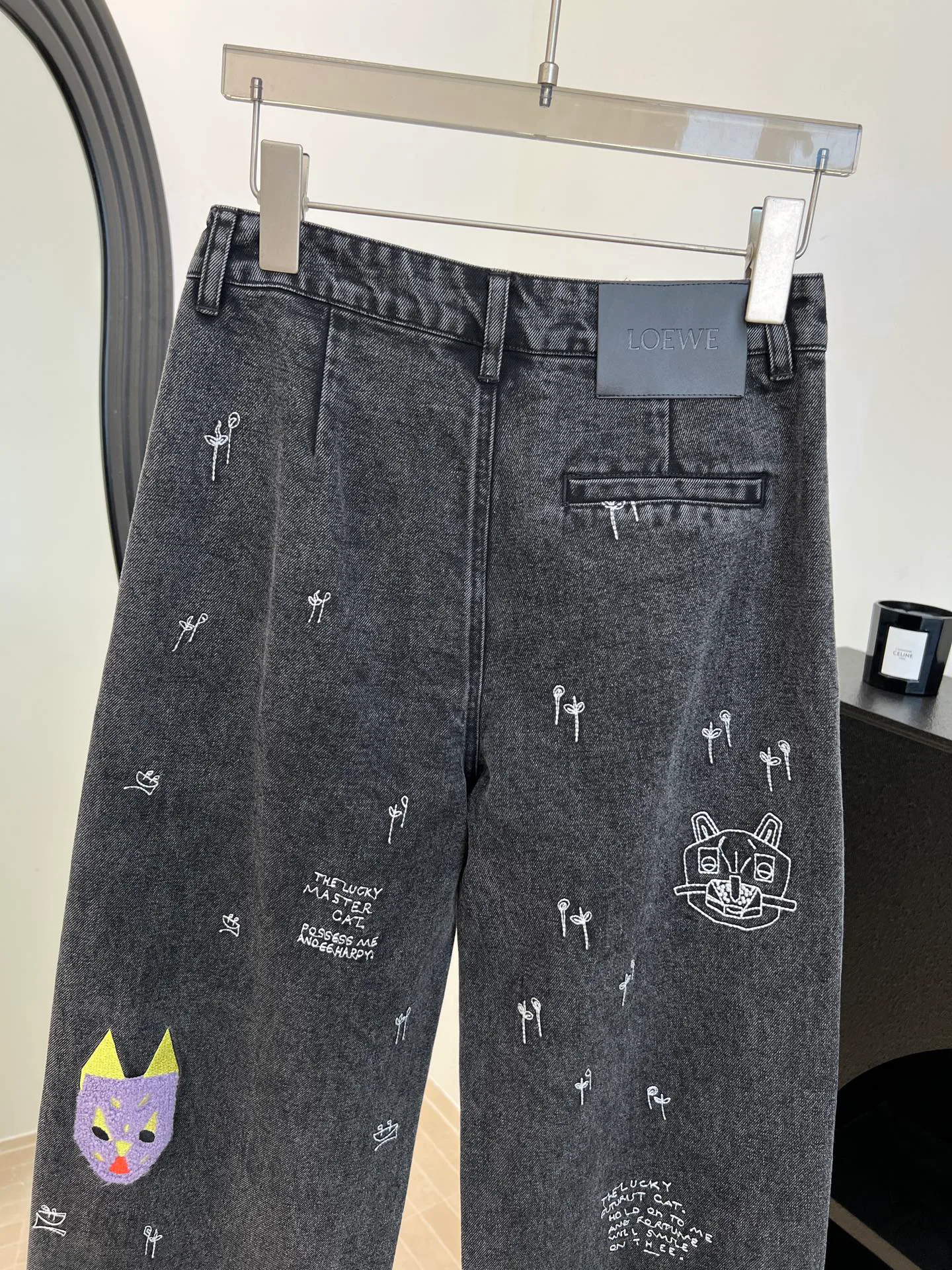 Джинсы Женские Loewe 2995583