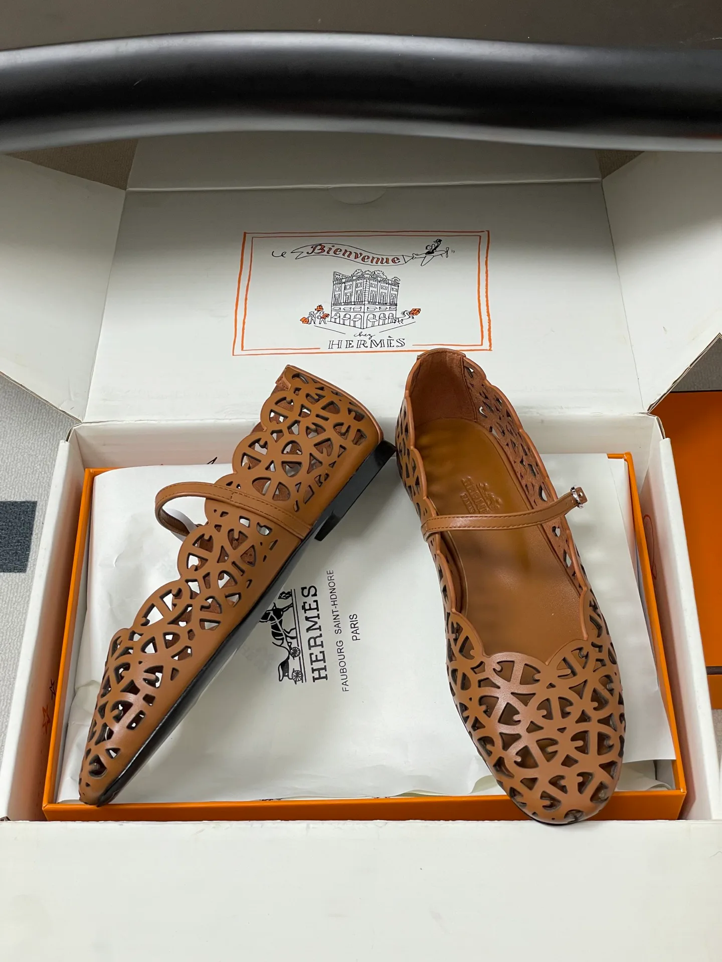 Балетки Женские Hermes 17558036