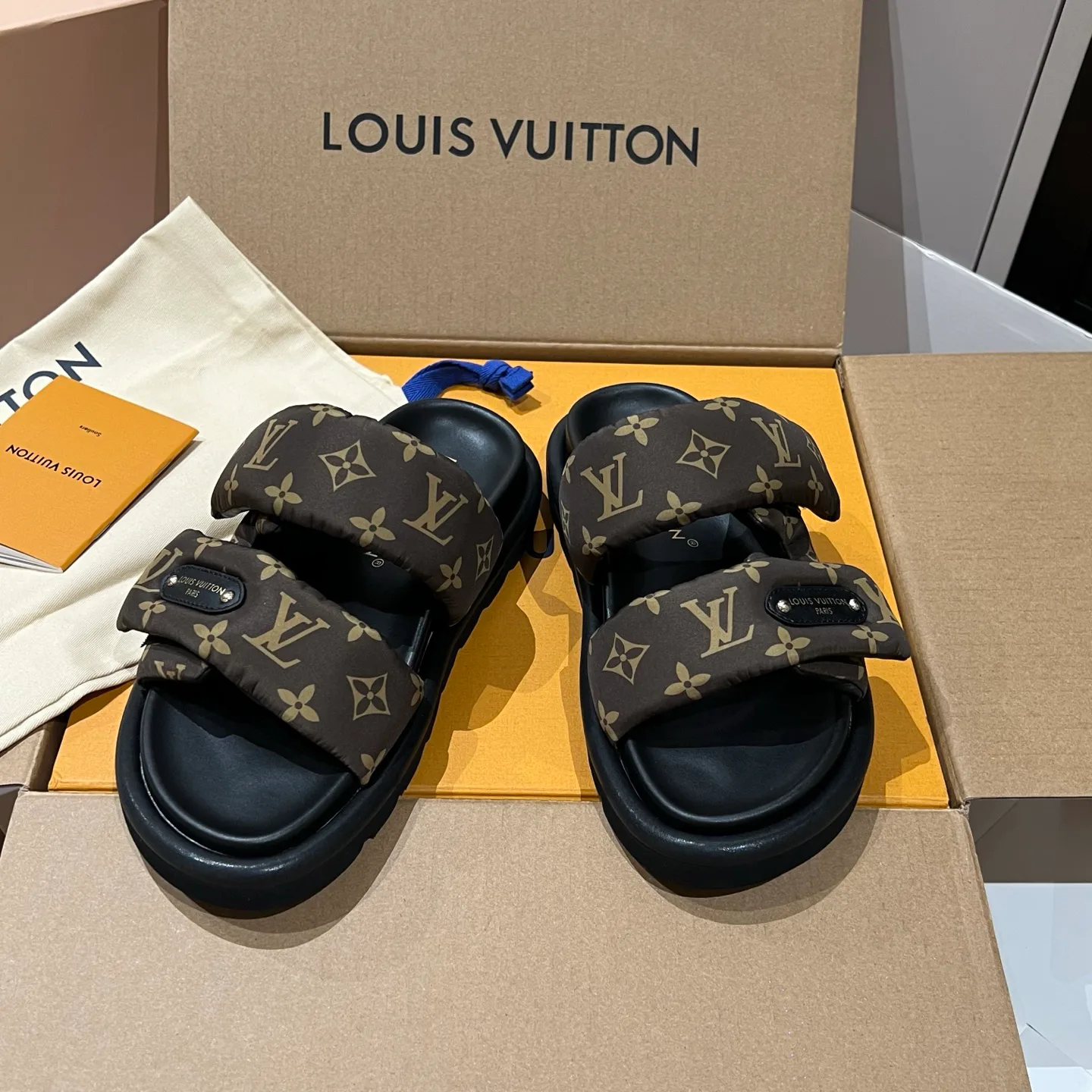 Шлепанцы Женские Louis Vuitton 17608431