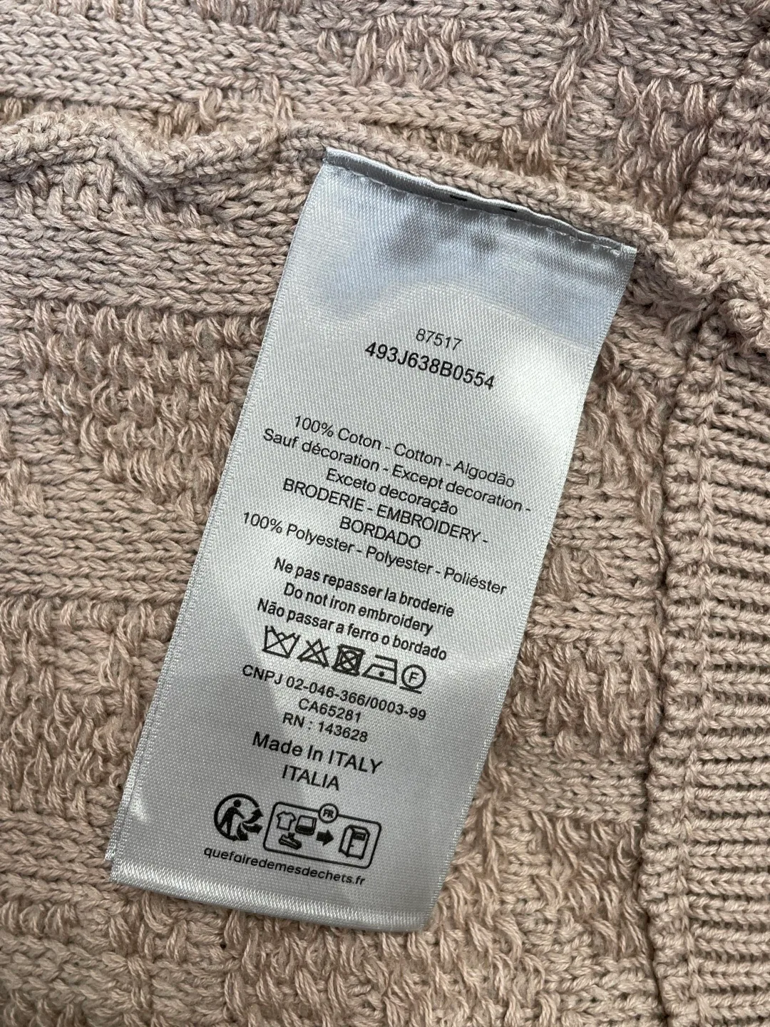 Джемперы И Свитеры Мужские Christian Dior 5877508