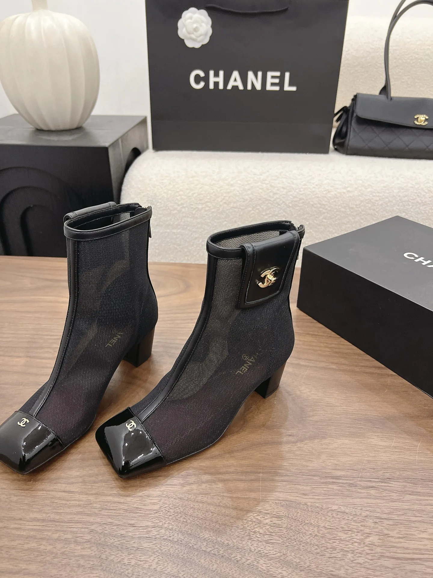 Ботильоны Женские Chanel 17749602