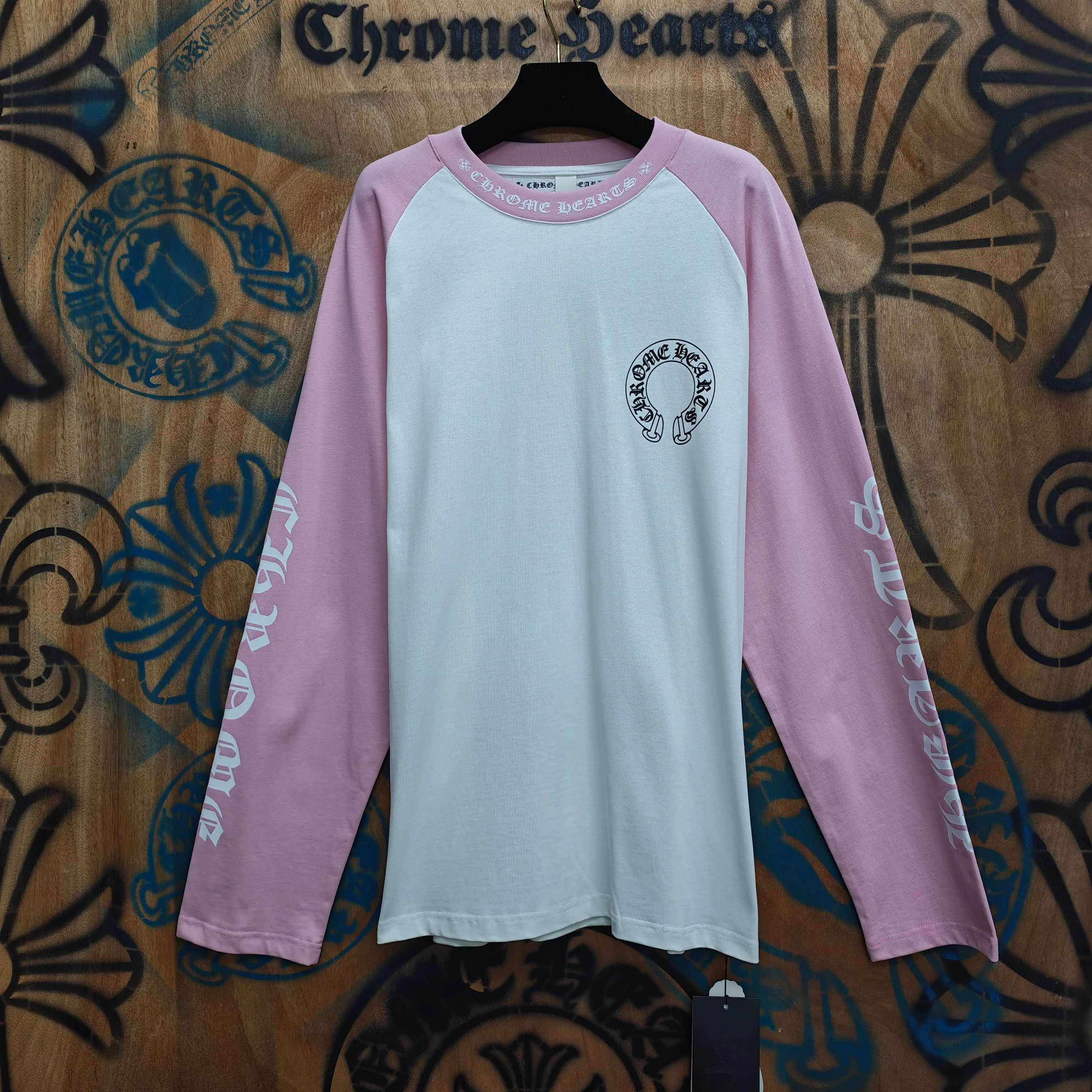 Лонгсливы Мужские Chrome Hearts 11808799