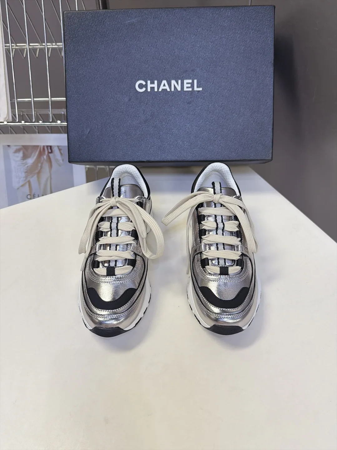 Кроссовки Женские Chanel 18693090