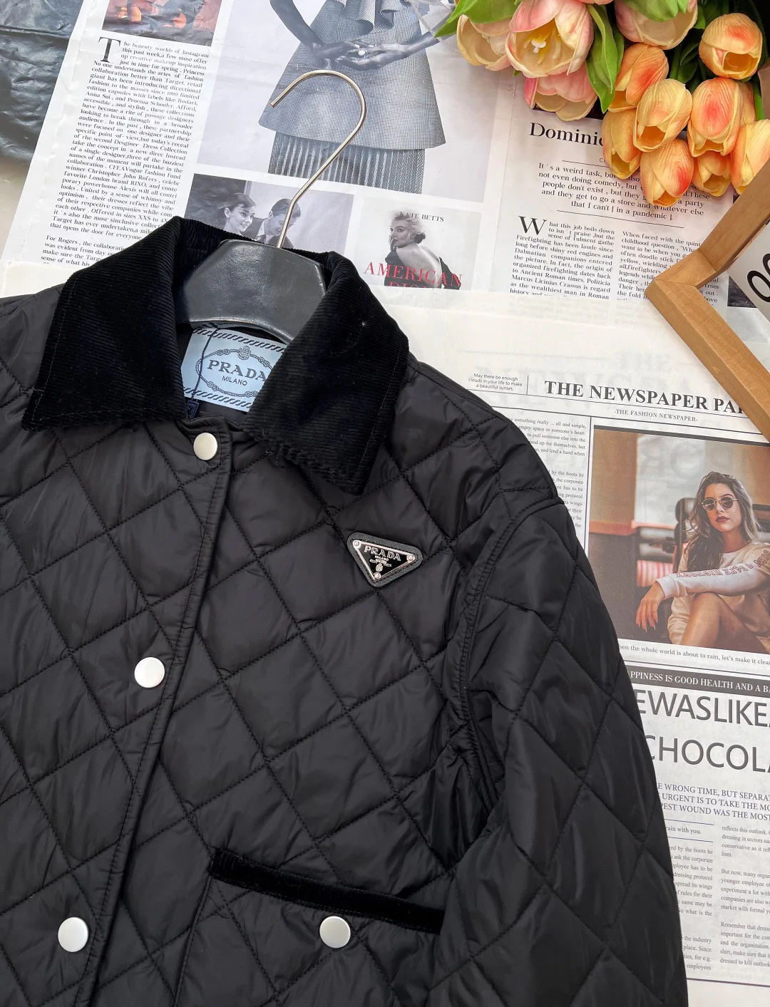 Куртки И Пуховики Женские Prada 5057325