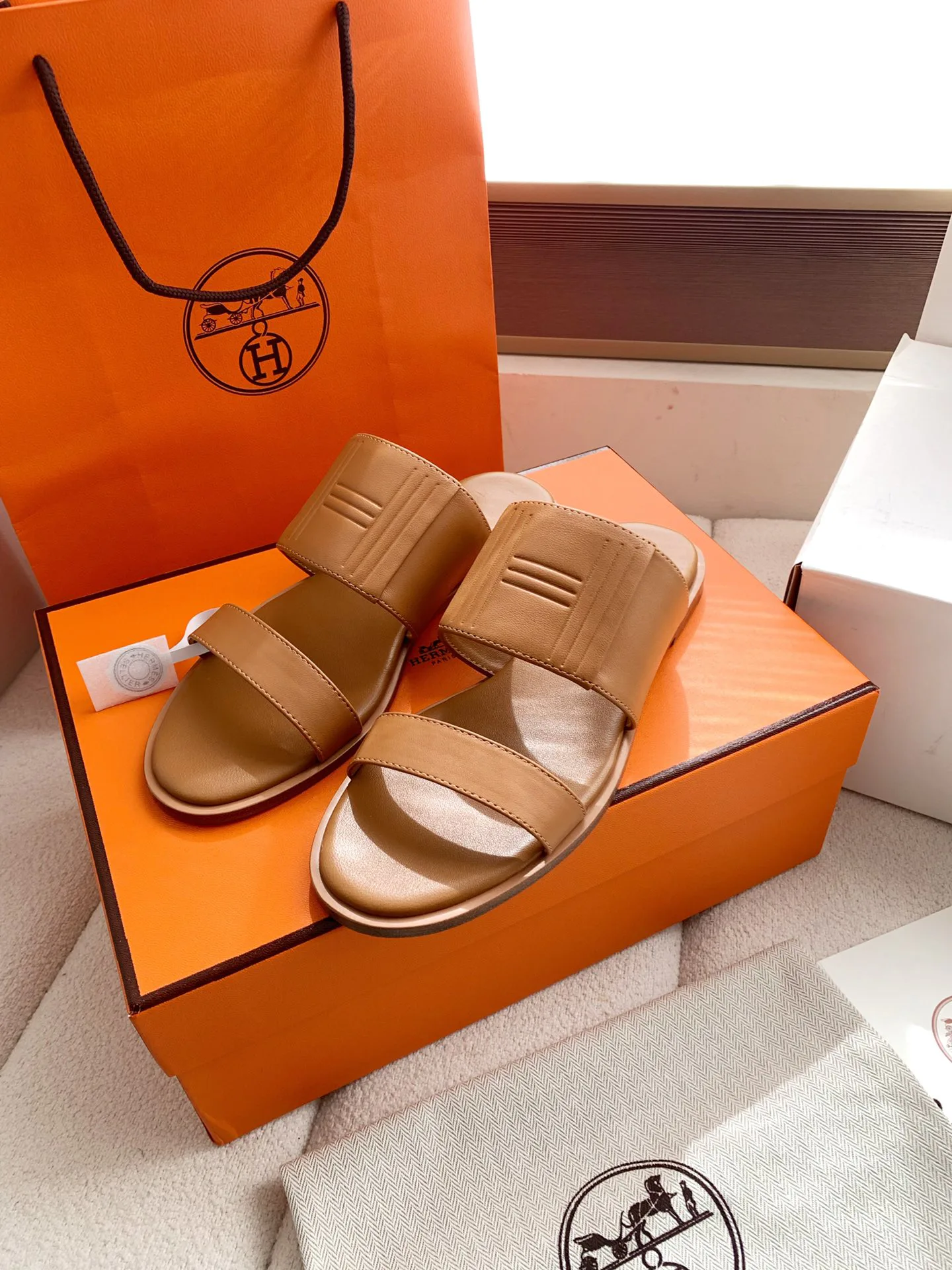 Шлепанцы Женские Hermes 10461983