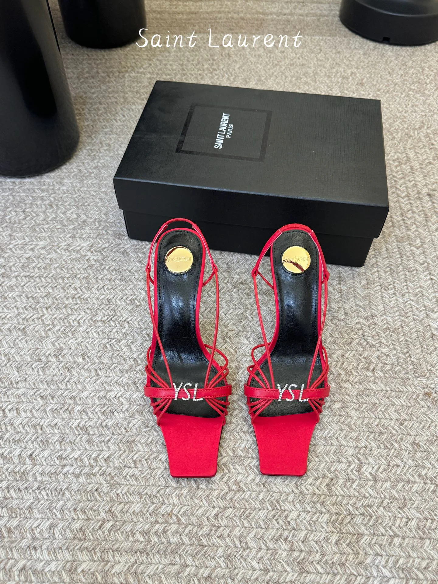 Босоножки Женские Saint Laurent 11238058