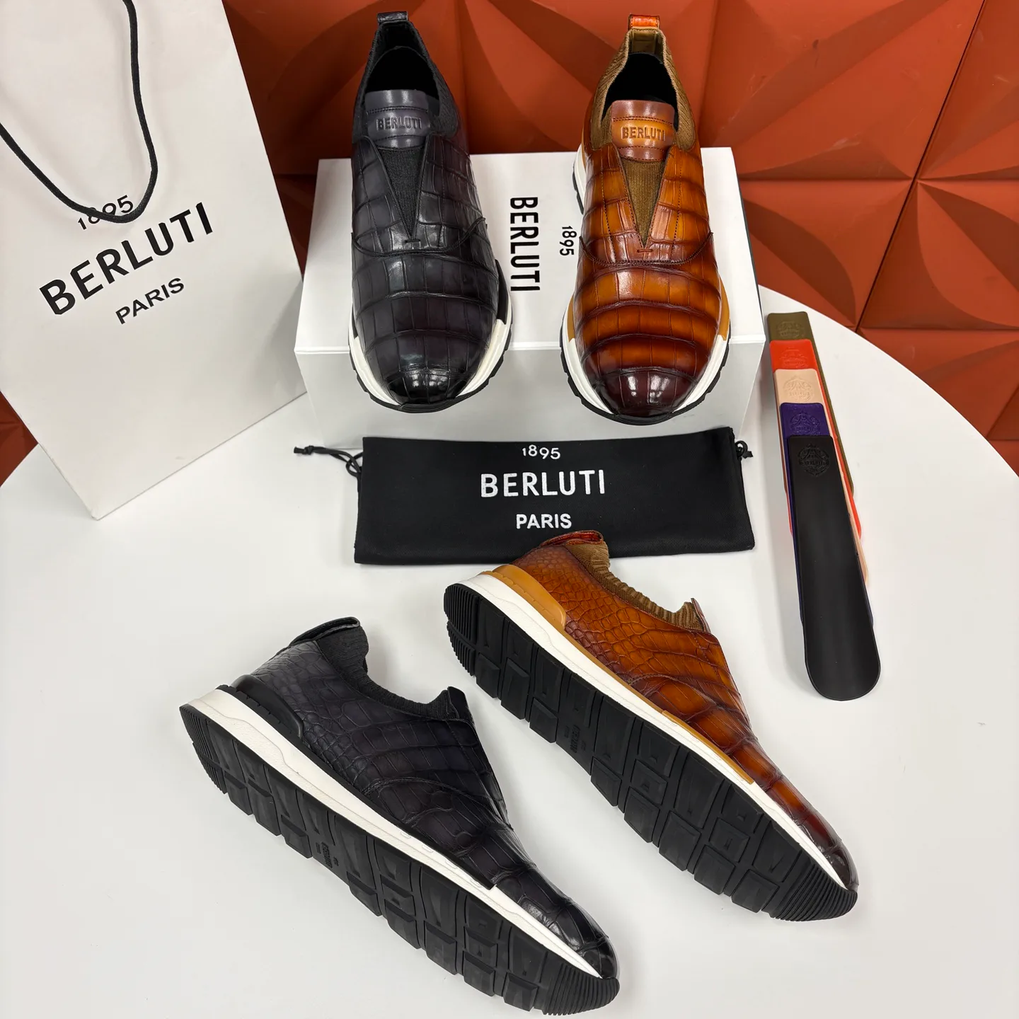 Кроссовки Мужские Berluti 18000793