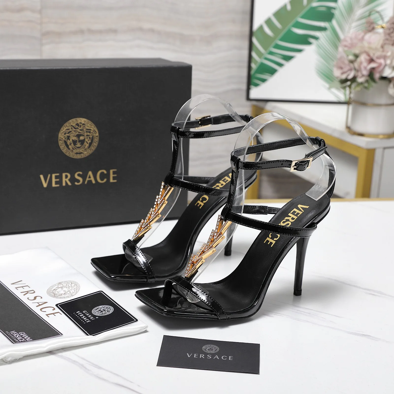 Босоножки Женские Versace 1262706