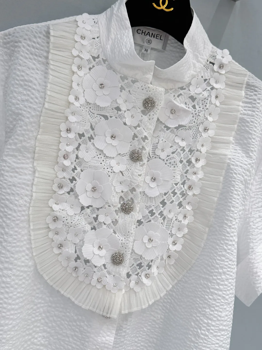 Рубашки Женские Chanel 13376381
