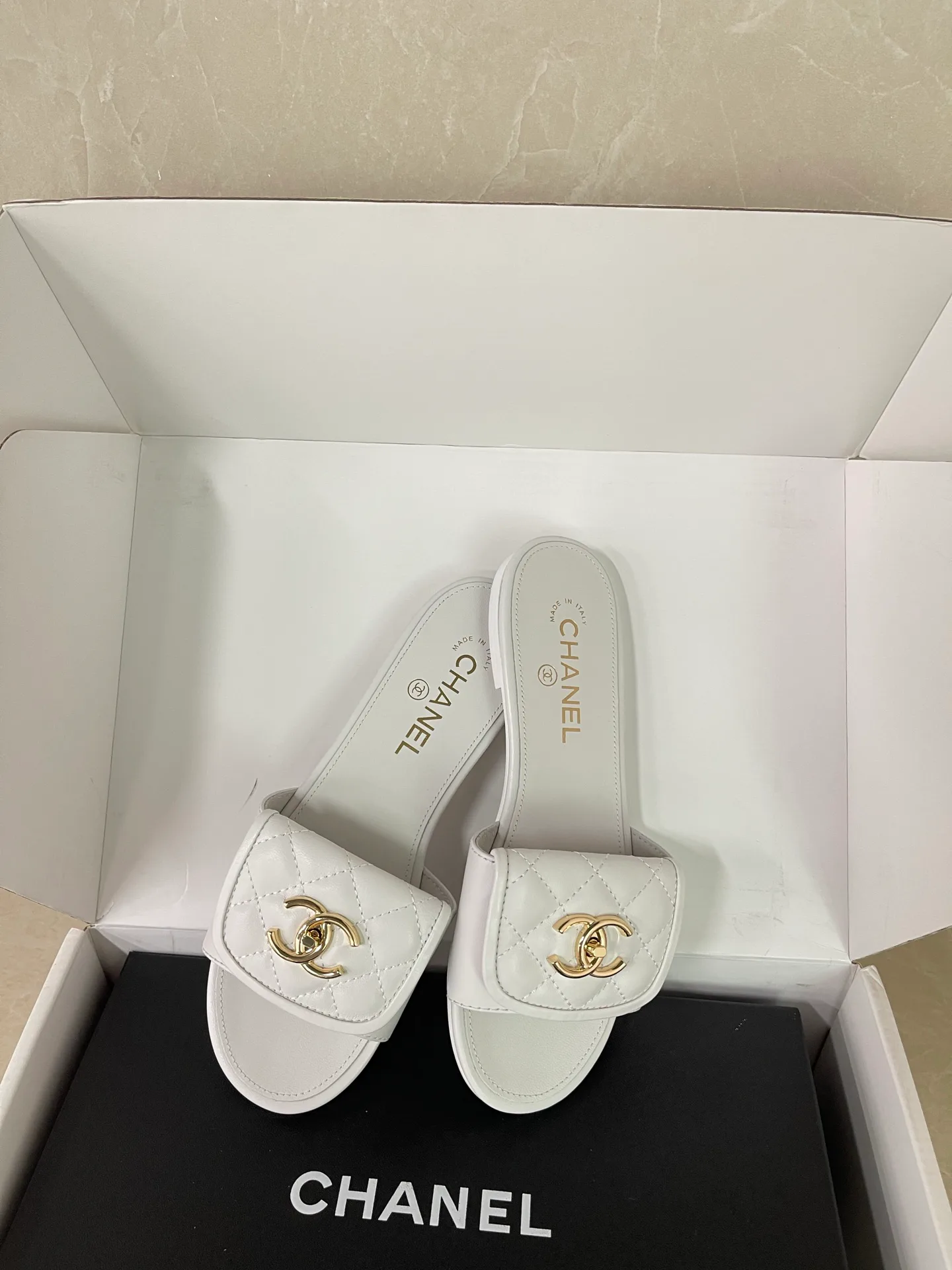 Шлепанцы Женские Chanel 851615