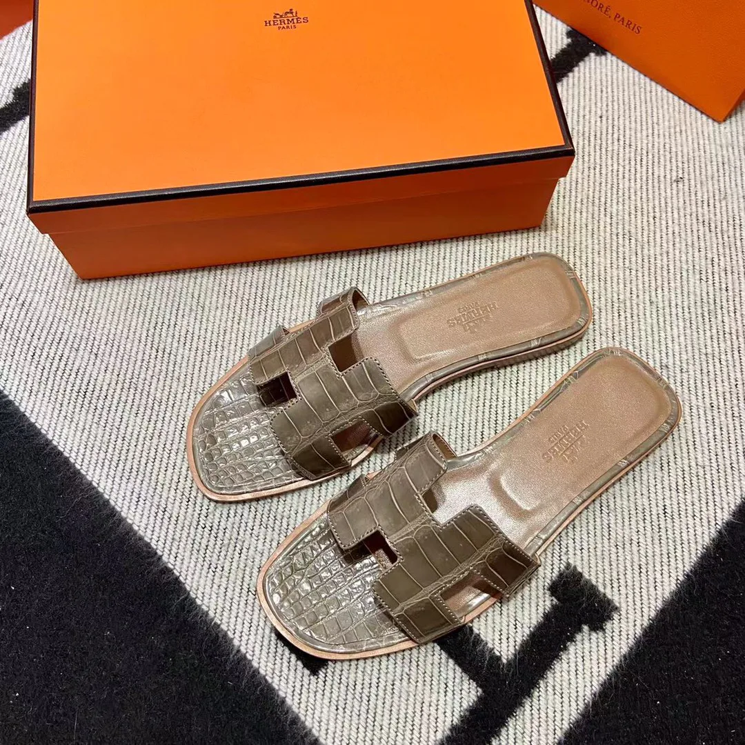 Шлепанцы Женские Hermes 4340615