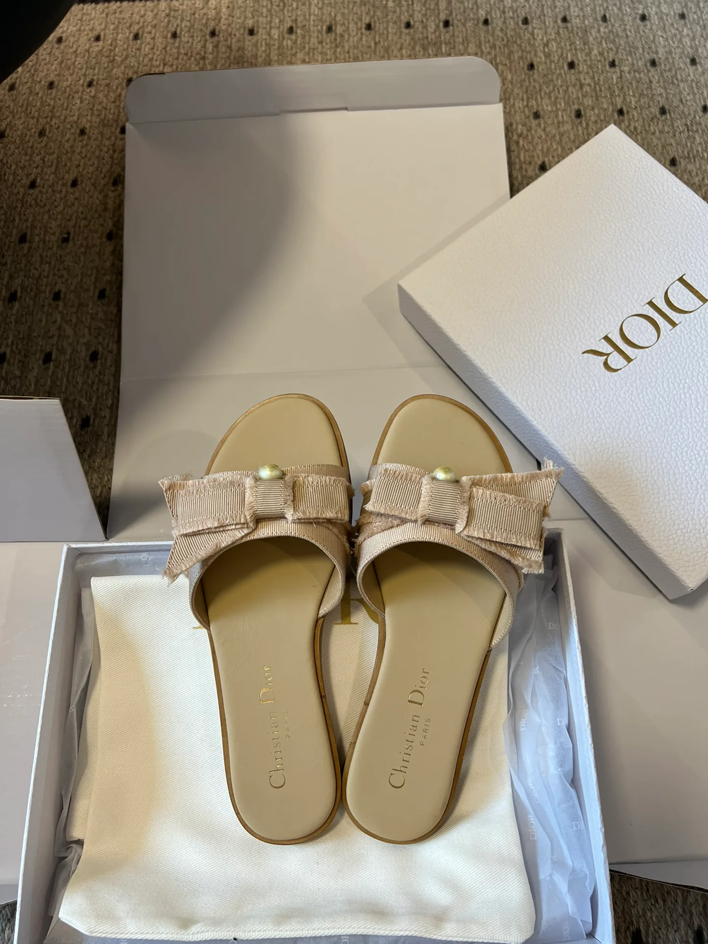 Шлепанцы Женские Christian Dior 35620