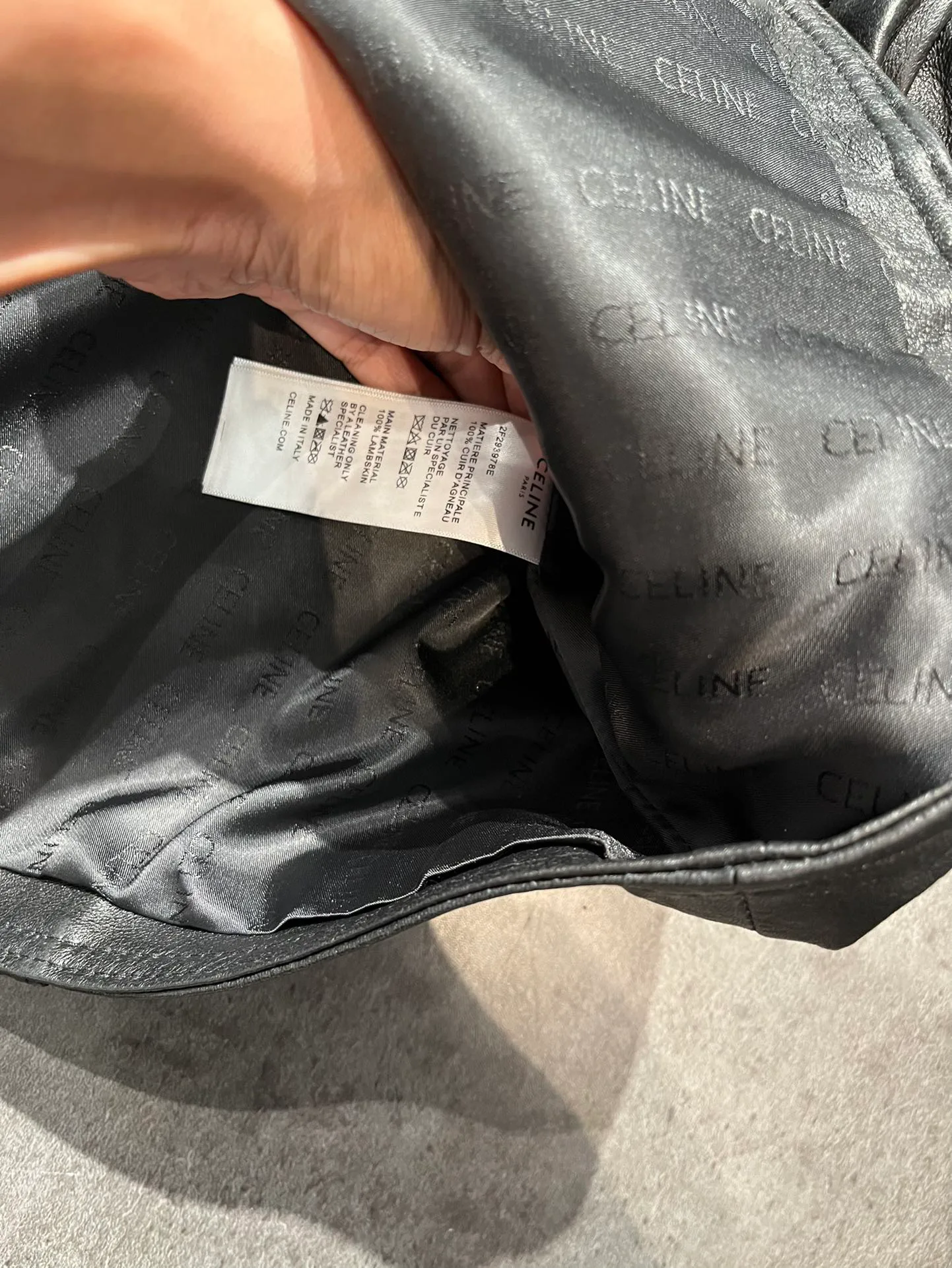 Кожаные Куртки И Дублёнки Мужские Celine 11182653