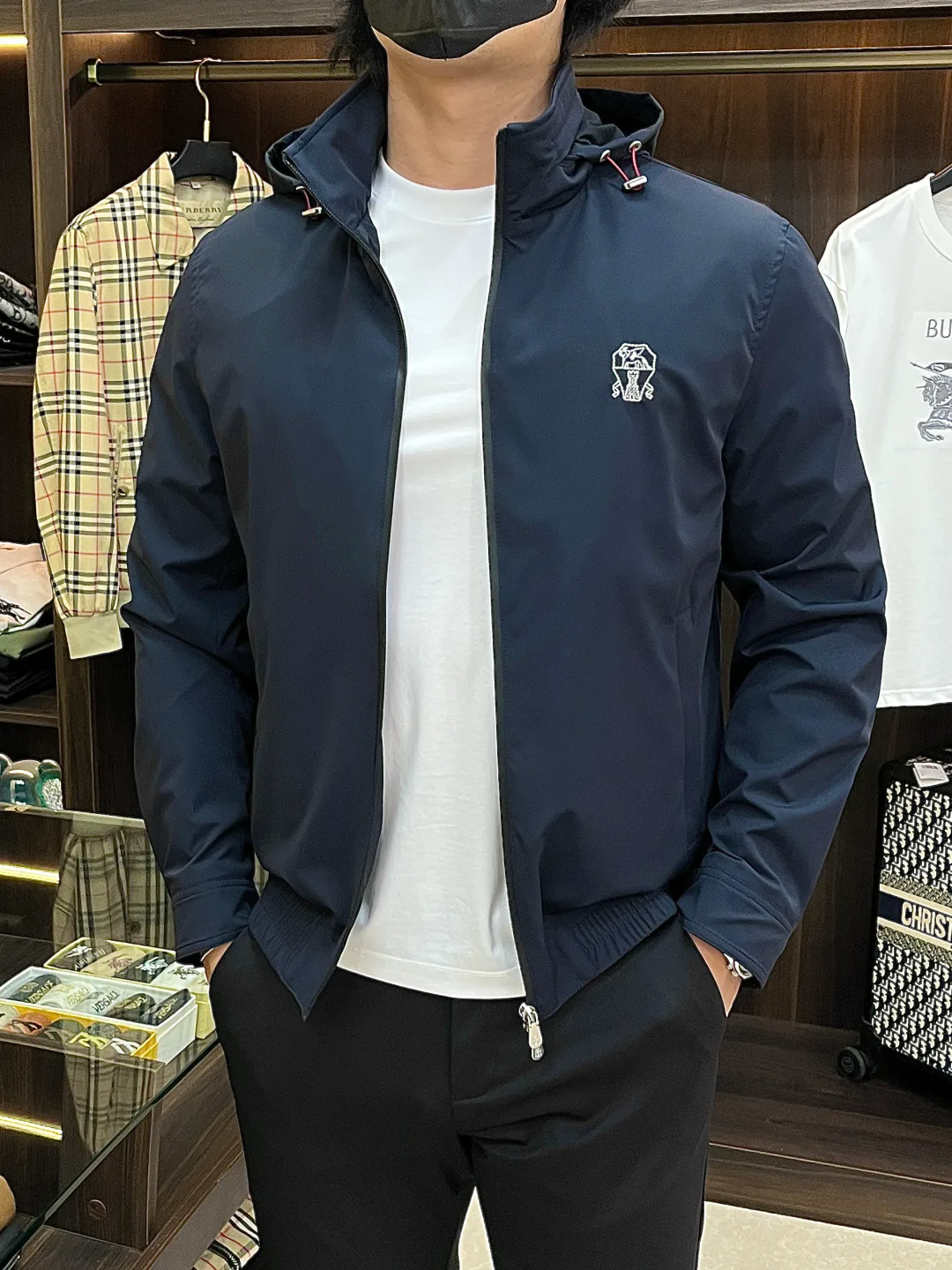 Куртки И Пуховики Мужские Brunello Cucinelli 13305679