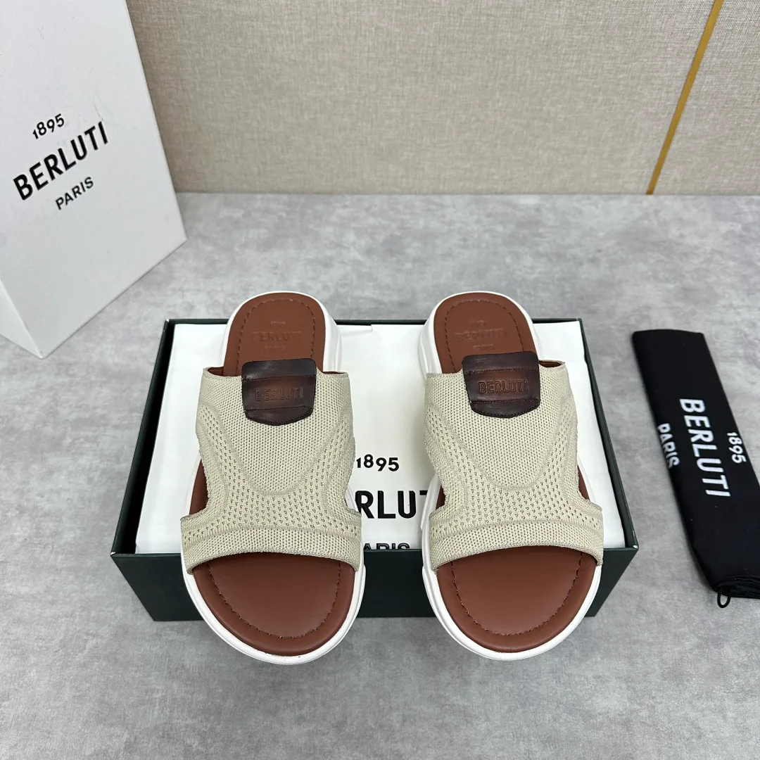 Шлепанцы Мужские Berluti 1589051