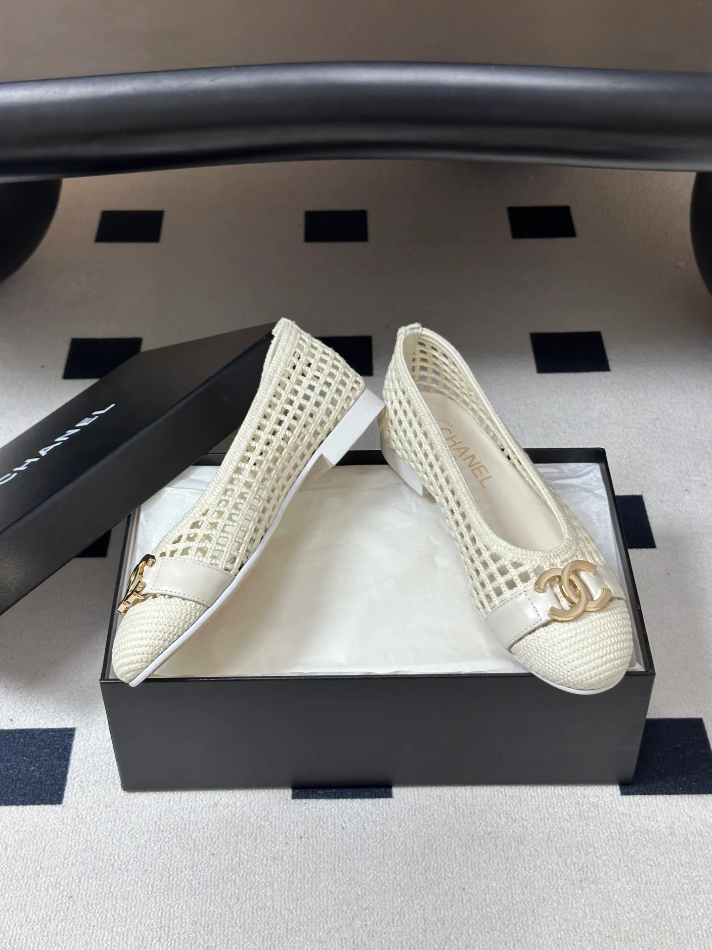 Балетки Женские Chanel 17403437