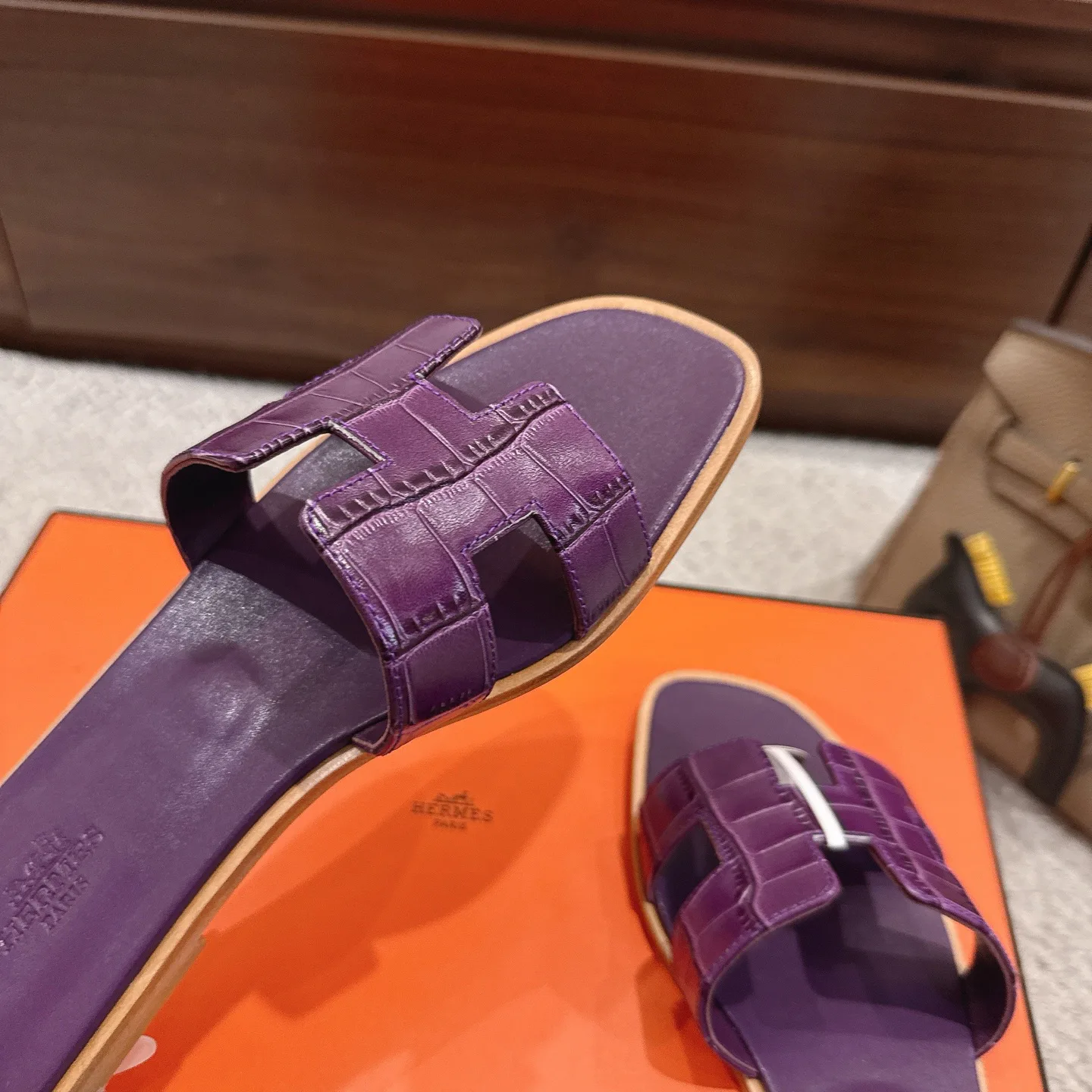 Шлепанцы Женские Hermes 17480666
