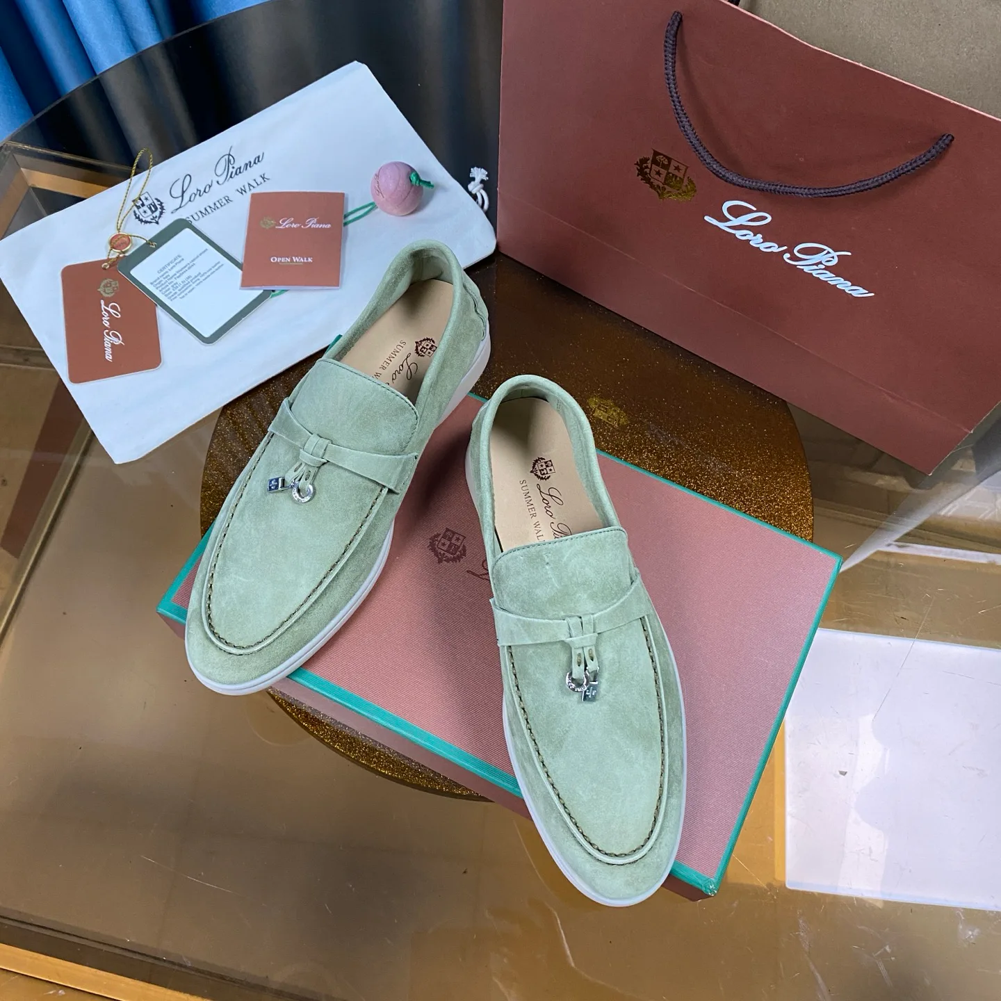 Лоферы И Мокасины Женские Loro Piana 10038652