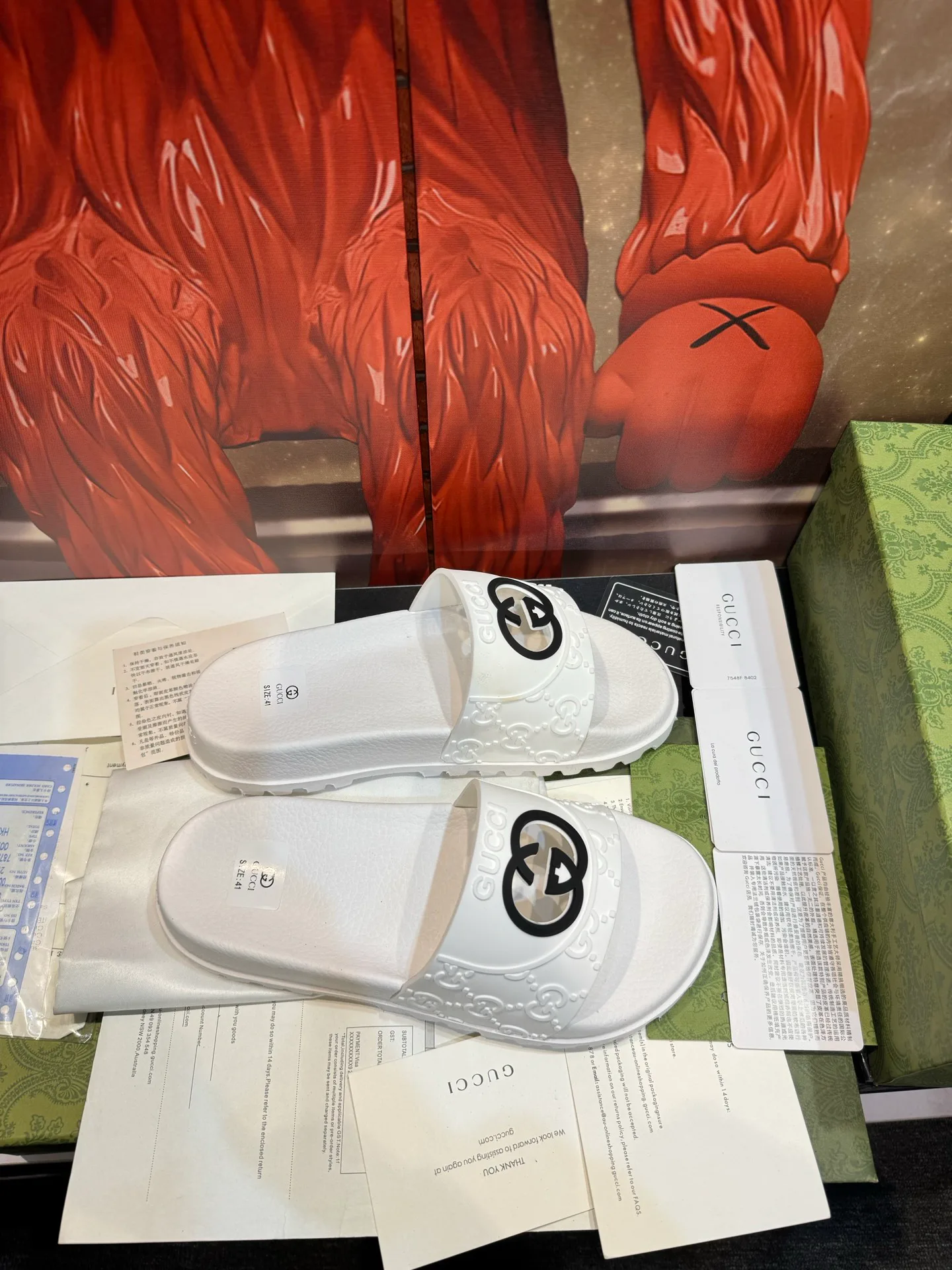 Шлепанцы Женские Gucci 10199401