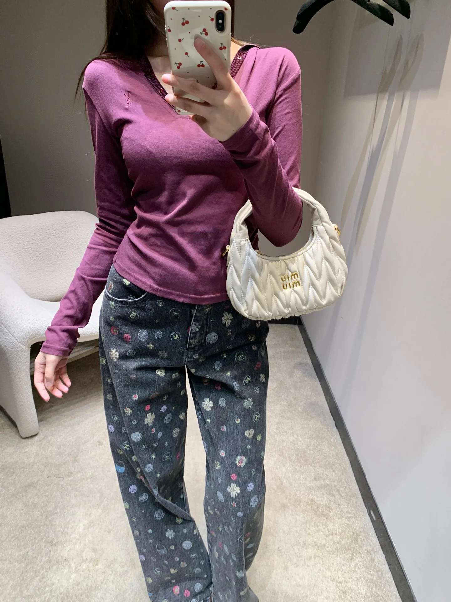 Джемперы И Свитеры Женские Saint Laurent 2339724