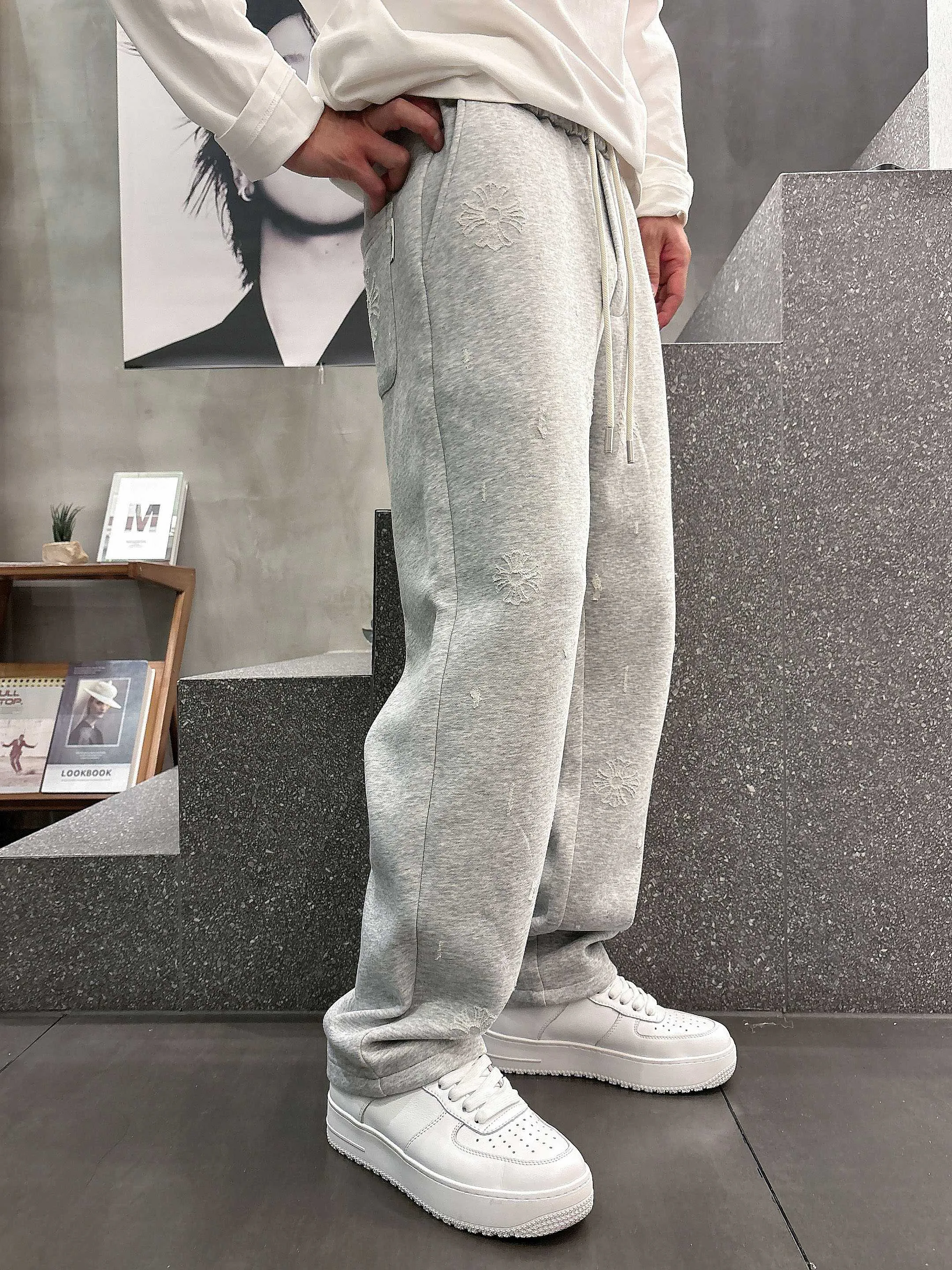 Брюки Мужские Chrome Hearts 380425