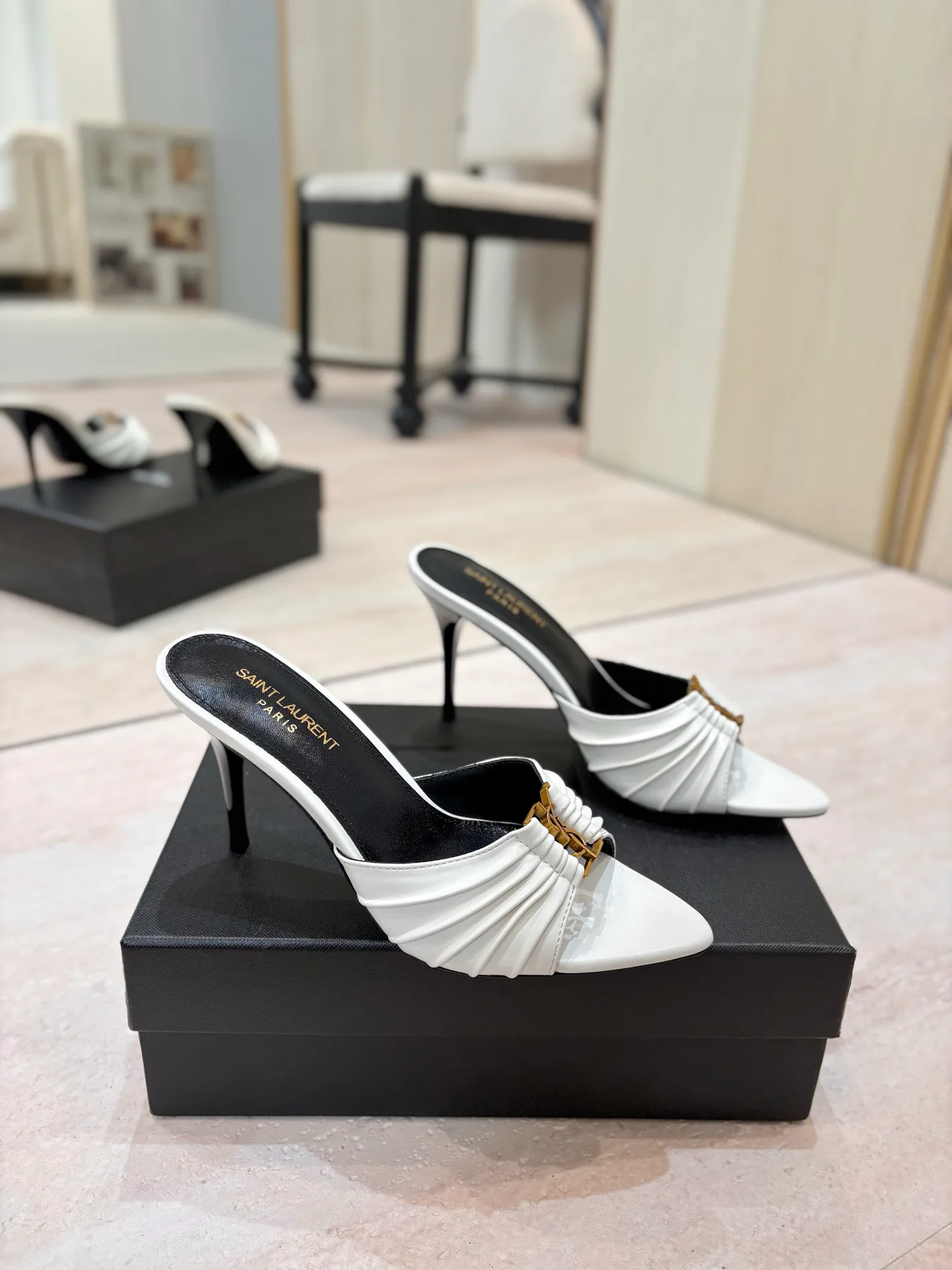 Мюли И Сабо Женские Saint Laurent 17476057