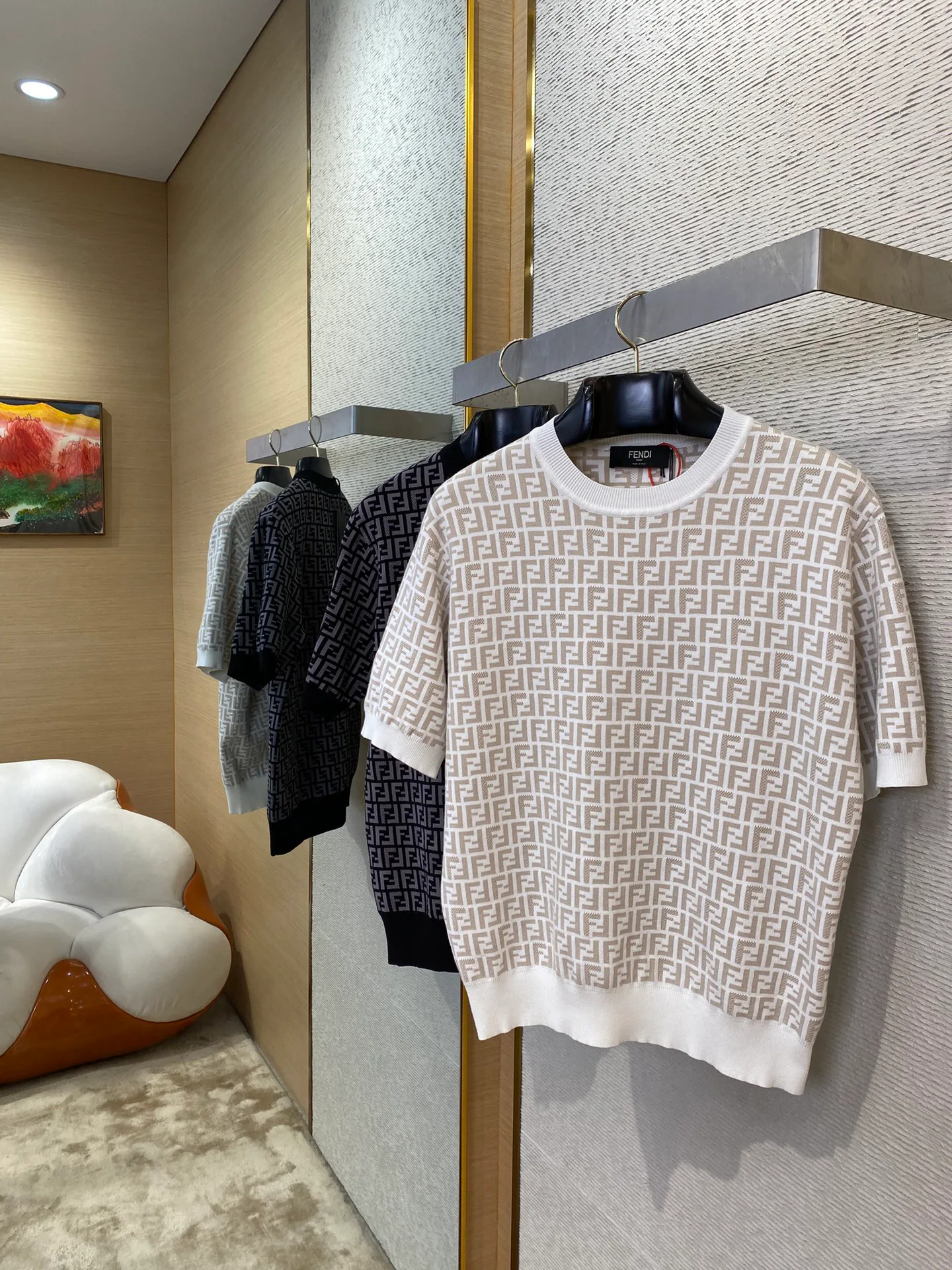 Футболки Мужские Fendi 32146