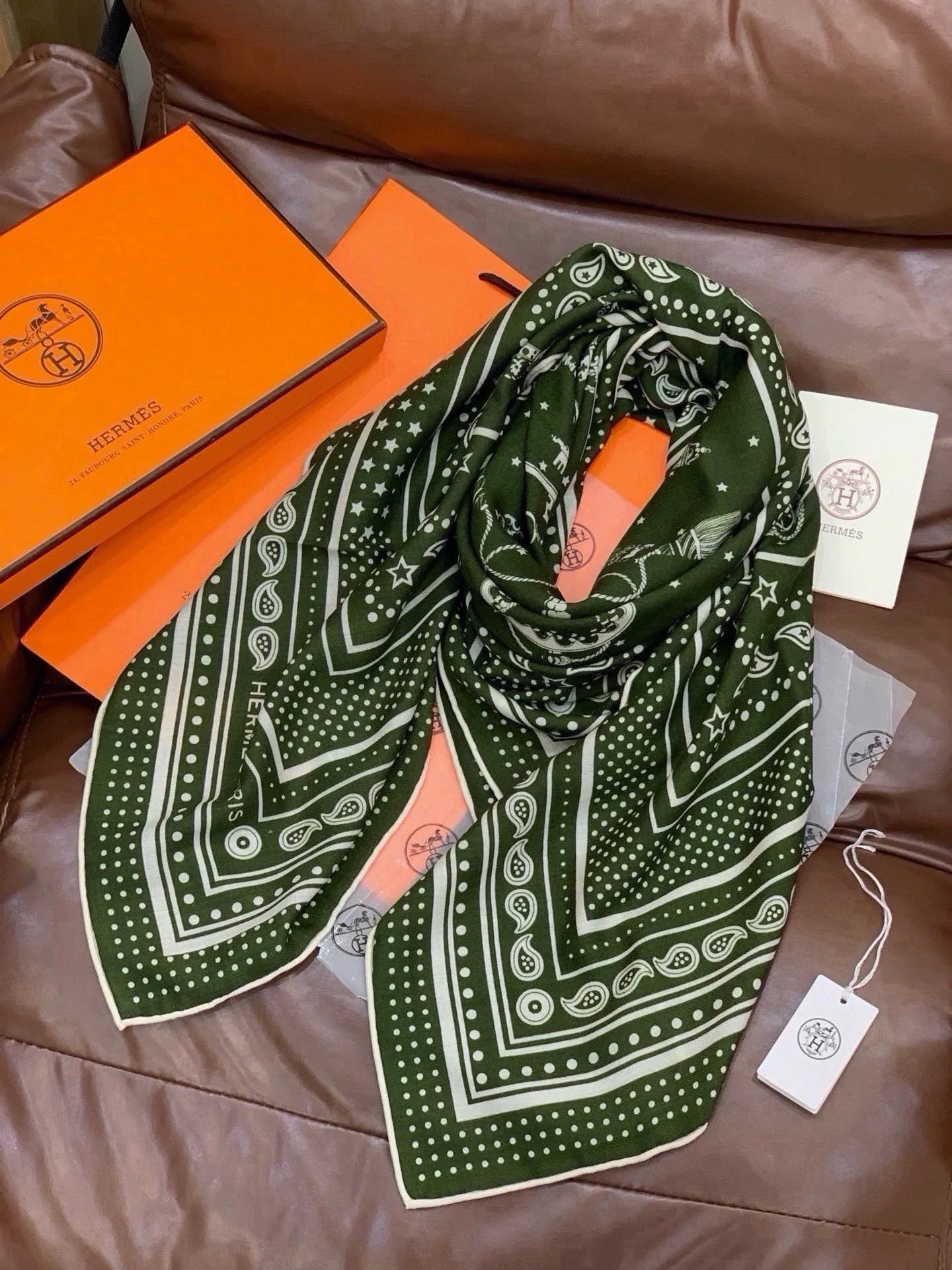 Шарфы Hermes 17543169