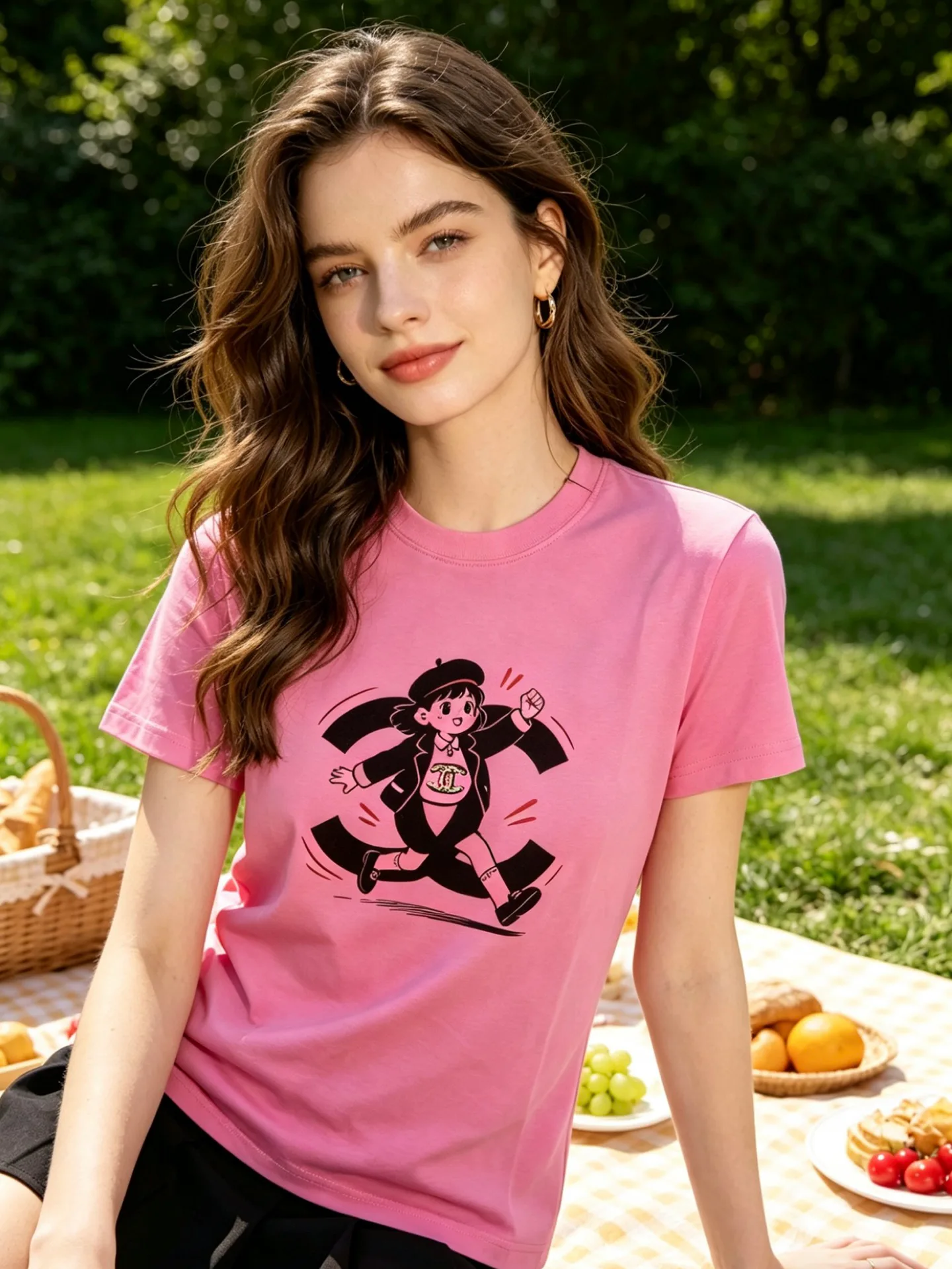 Футболки Женские Chanel 13076363
