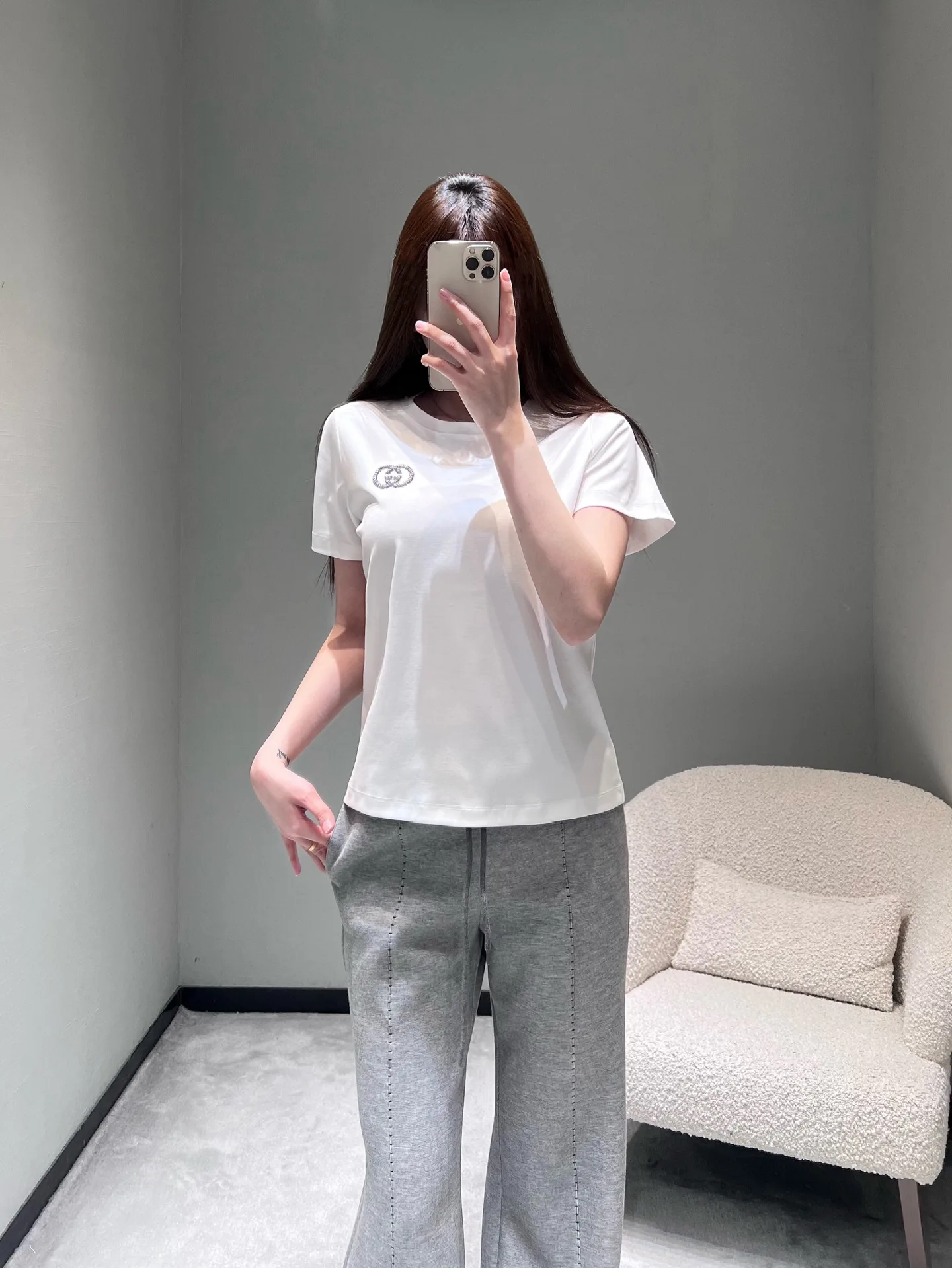 Футболки Женские Gucci 4906537