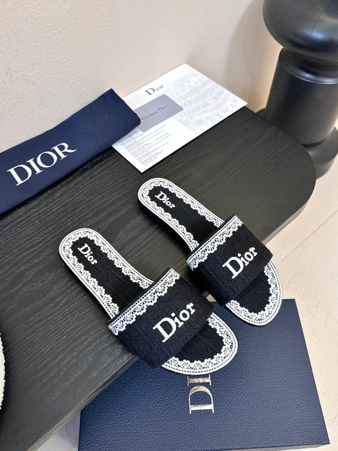 Шлепанцы Женские Christian Dior 528436