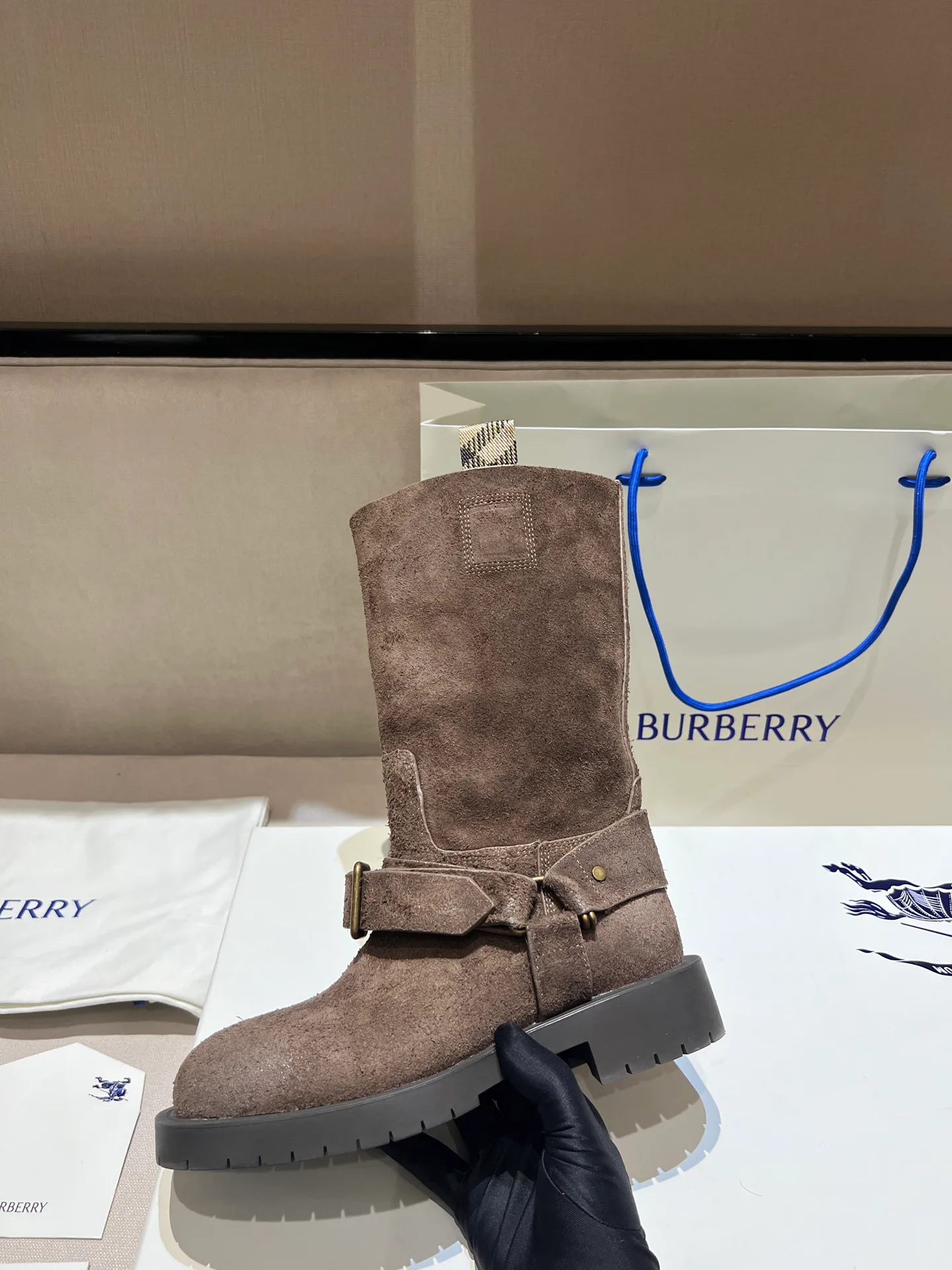 Ботинки Женские Burberry 3281849