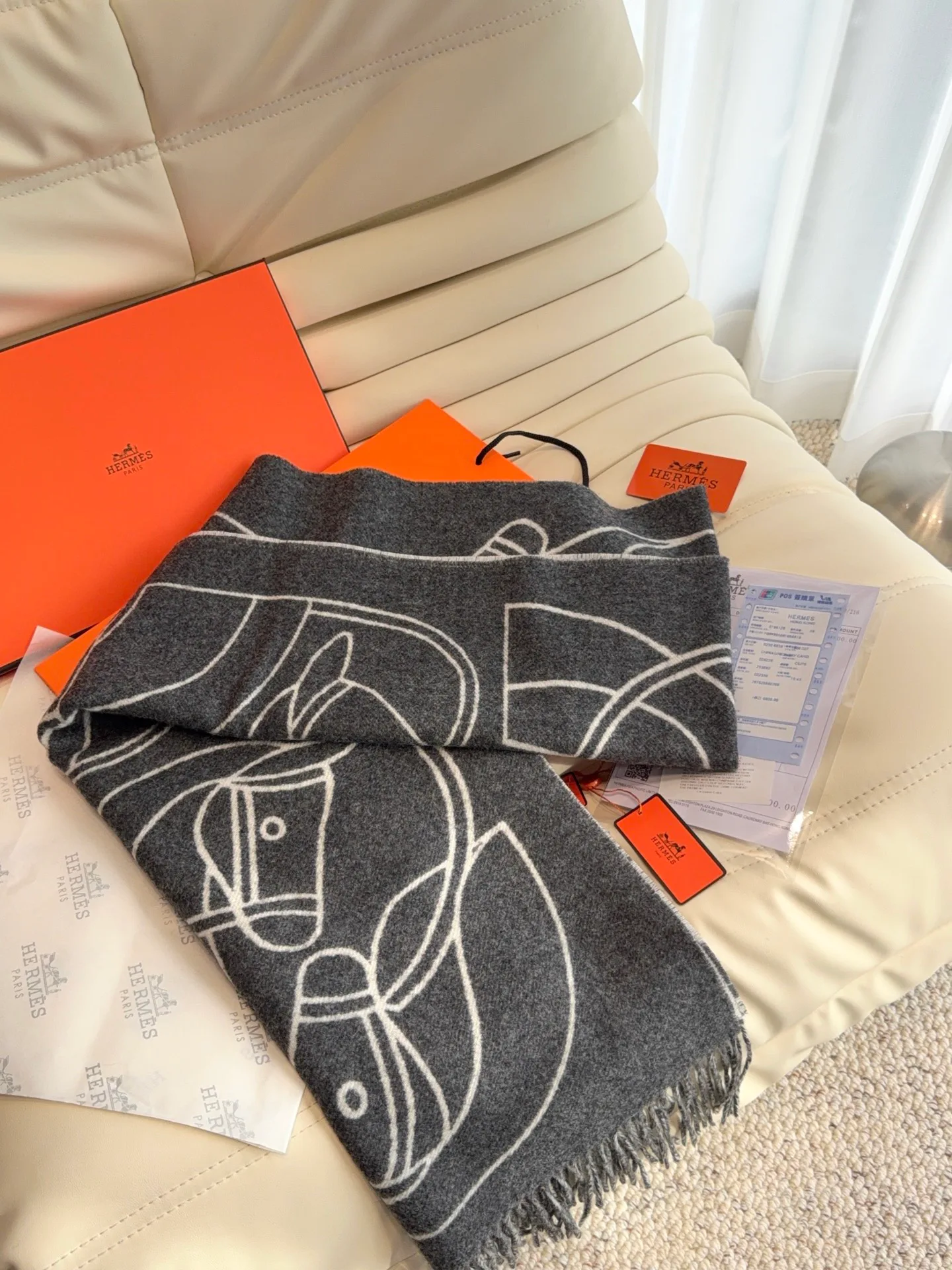 Шарфы Hermes 18105406