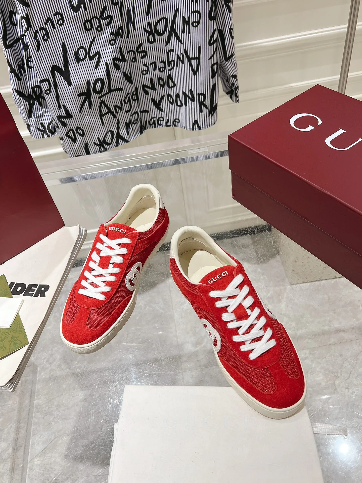 Кеды Мужские Gucci 83523