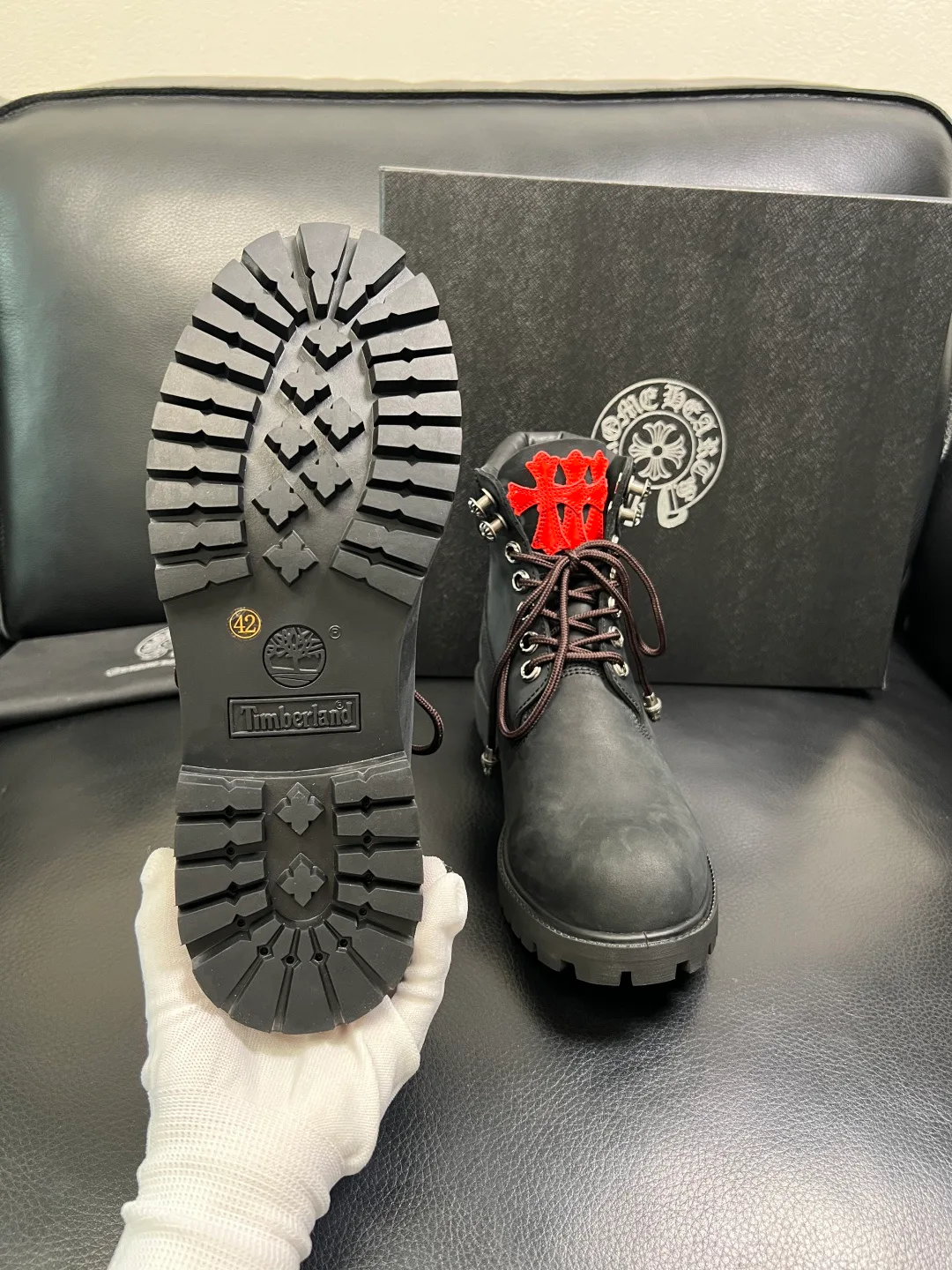 Ботинки Женские Chrome Hearts 471684