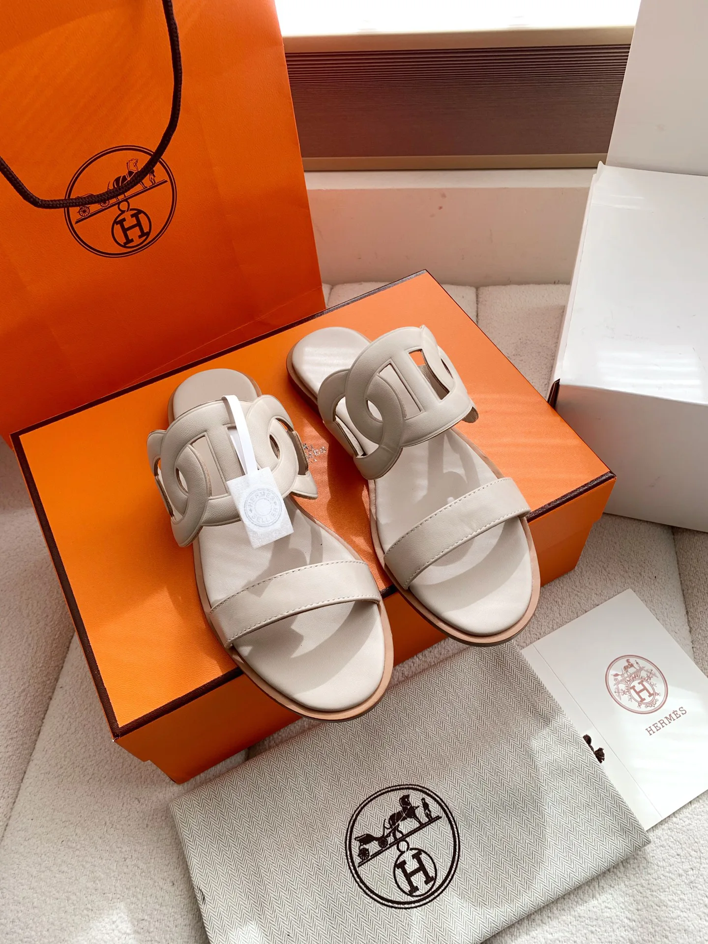 Шлепанцы Женские Hermes 10461978