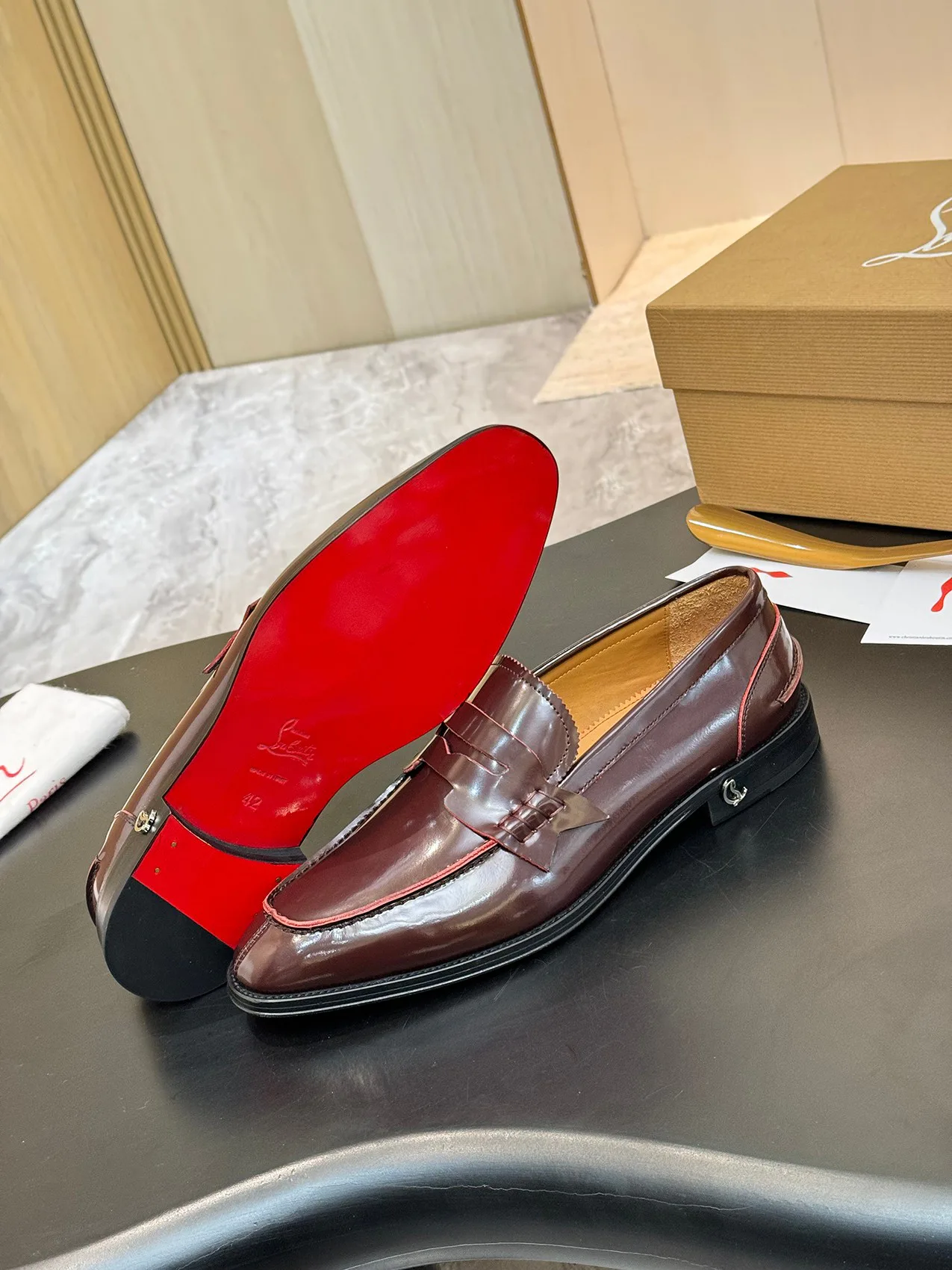 Лоферы И Туфли Мужские Christian Louboutin 18117270