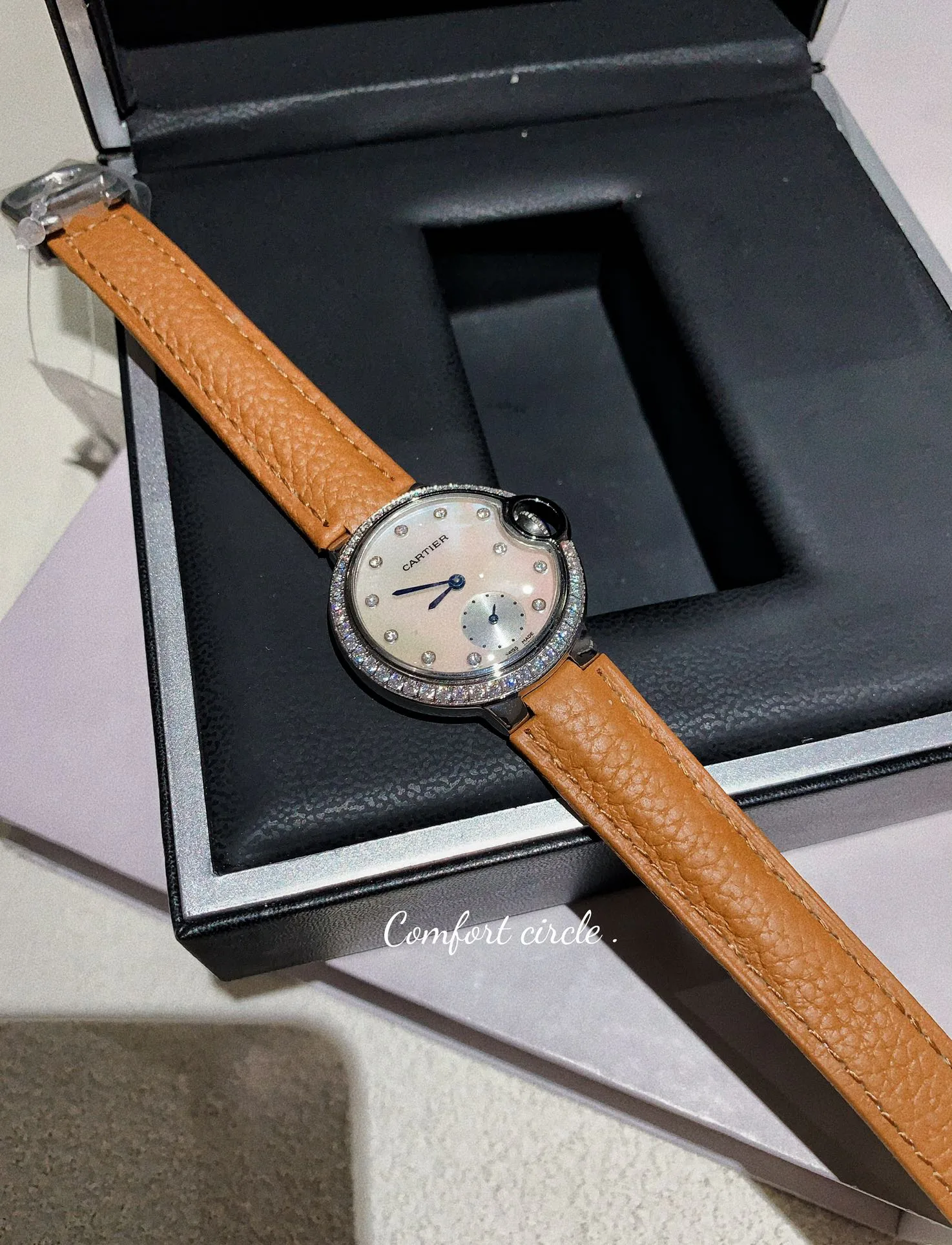 Часы Женские Cartier 1892294