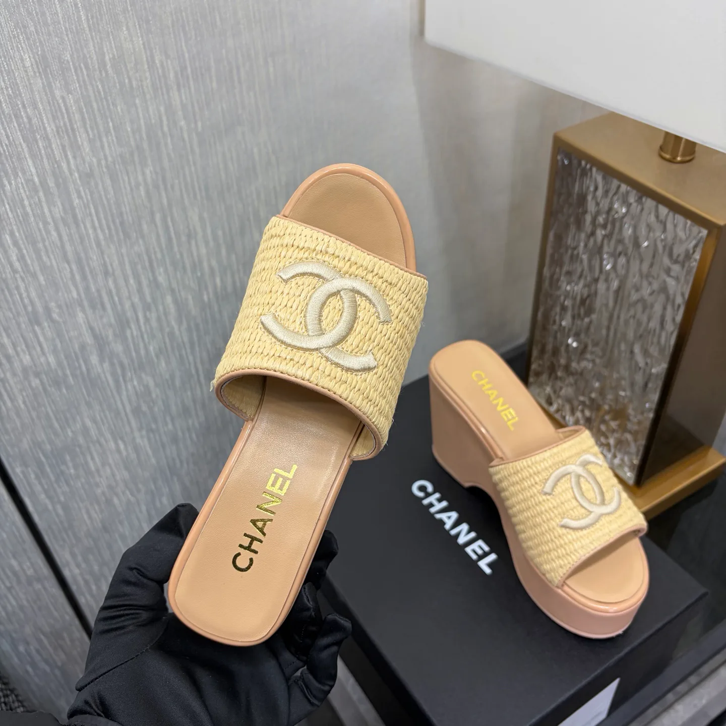 Босоножки Женские Chanel 11627876