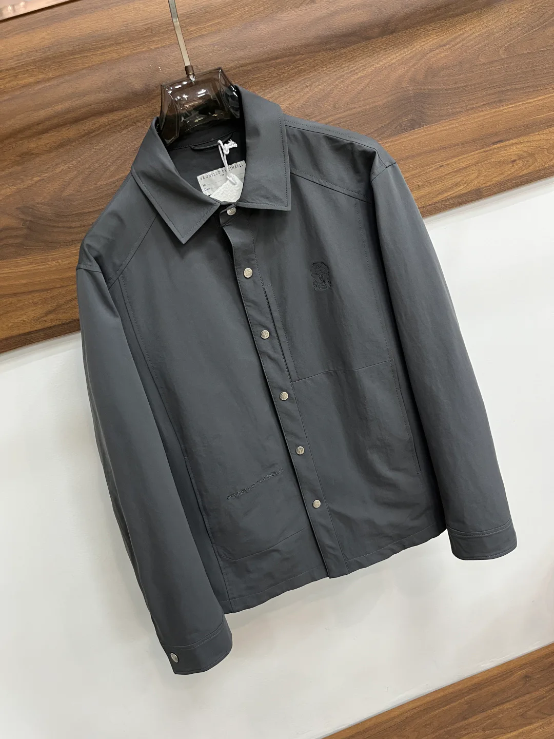 Куртки И Пуховики Мужские Brunello Cucinelli 5290993